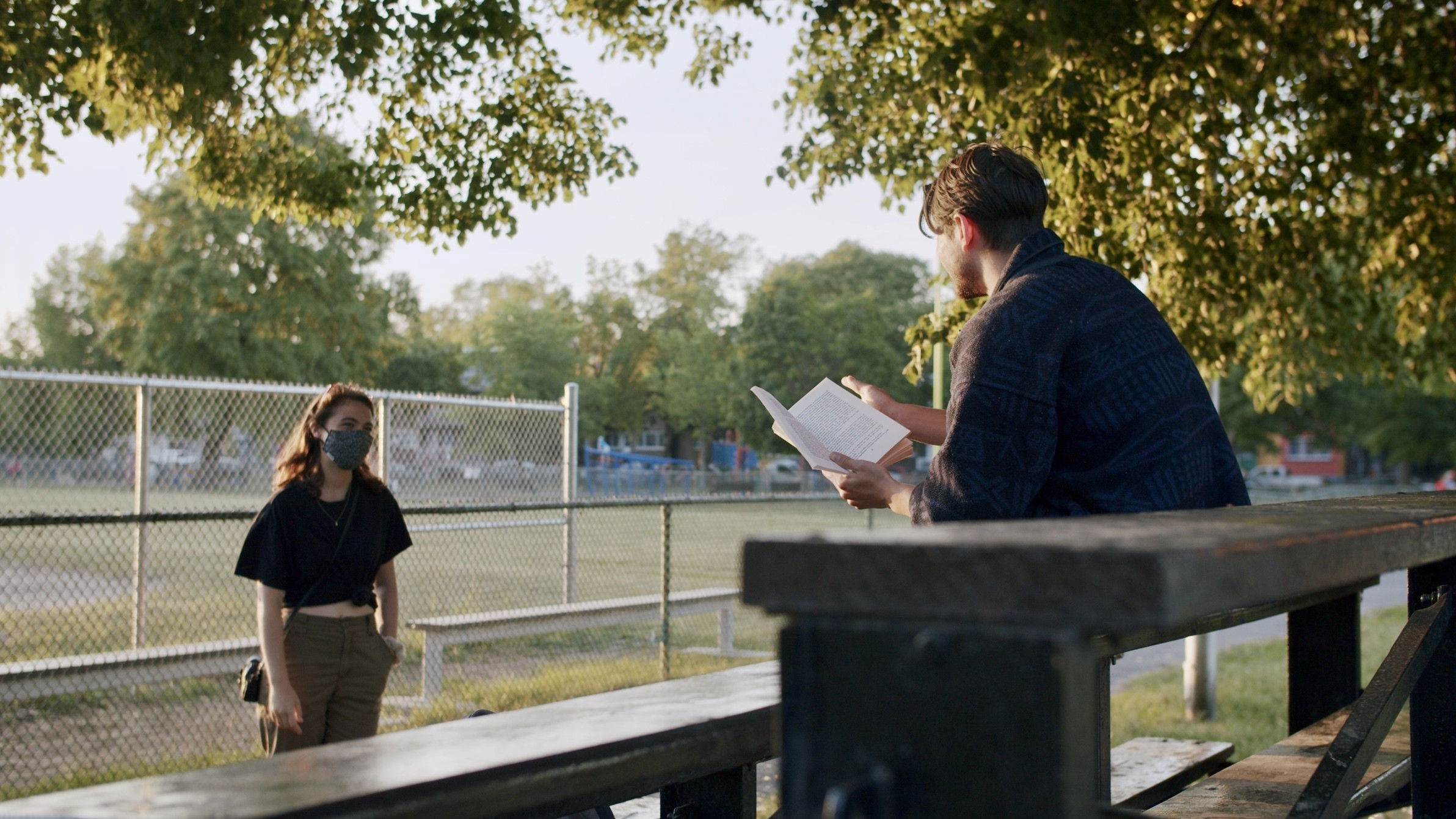 Backdrop for Small Talk