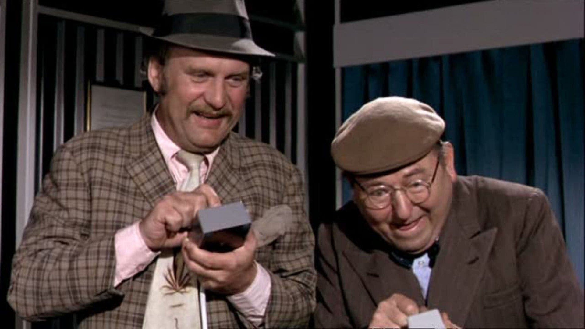 Backdrop for The Olsen Gang and Data-Harry Blows Up The World Bank