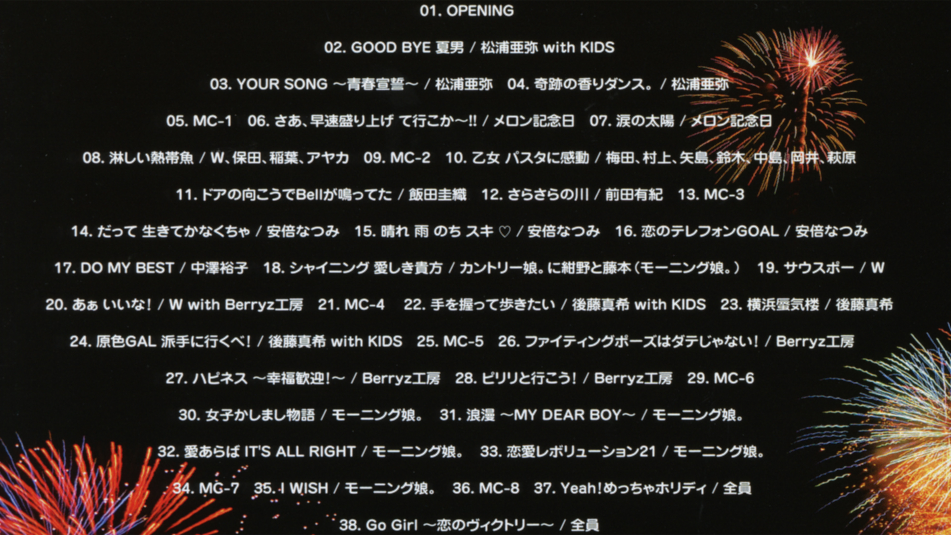 Backdrop for Hello! Project 2004 Summer ~Natsu no Doon!~