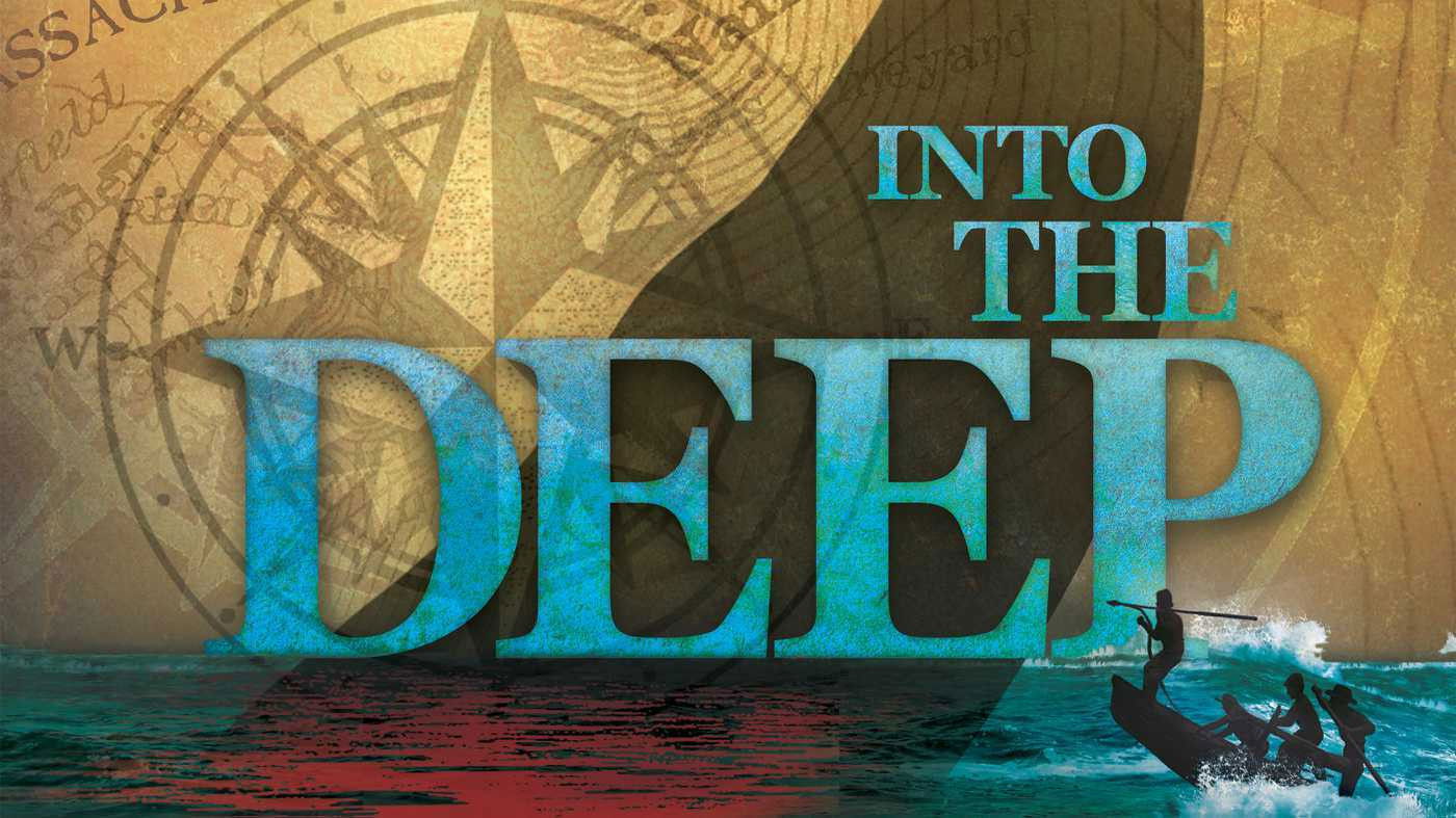 Backdrop for Into the Deep: America, Whaling & The World