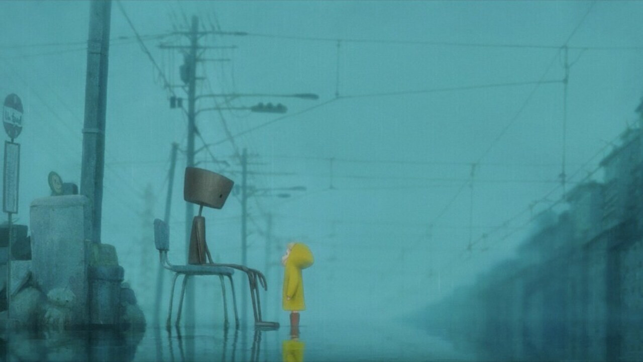 Backdrop for Rain Town