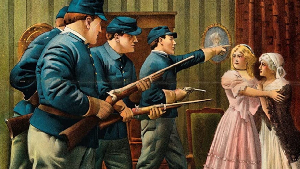 Backdrop for A War Time Romance