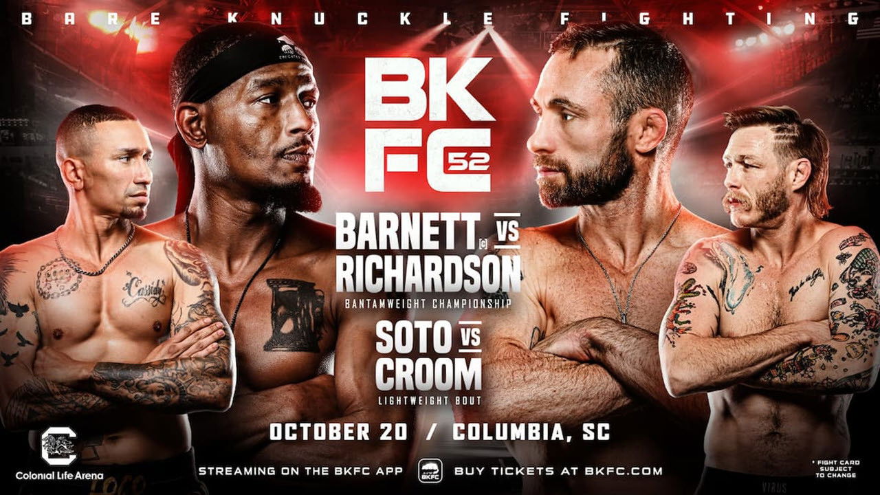 Backdrop for BKFC 52: Barnett vs. Richardson