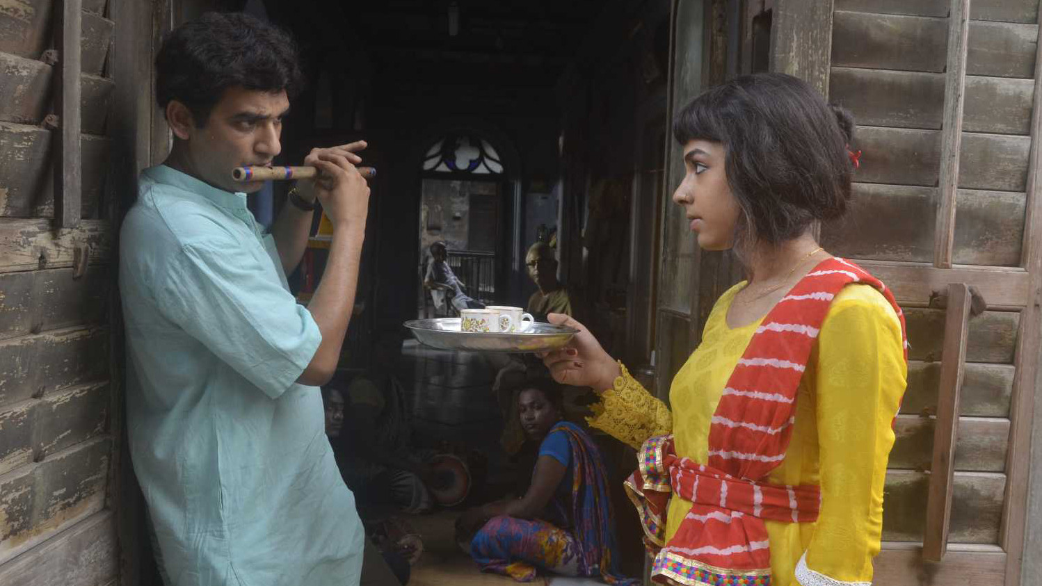 Backdrop for The Eunuch and the Flute Player