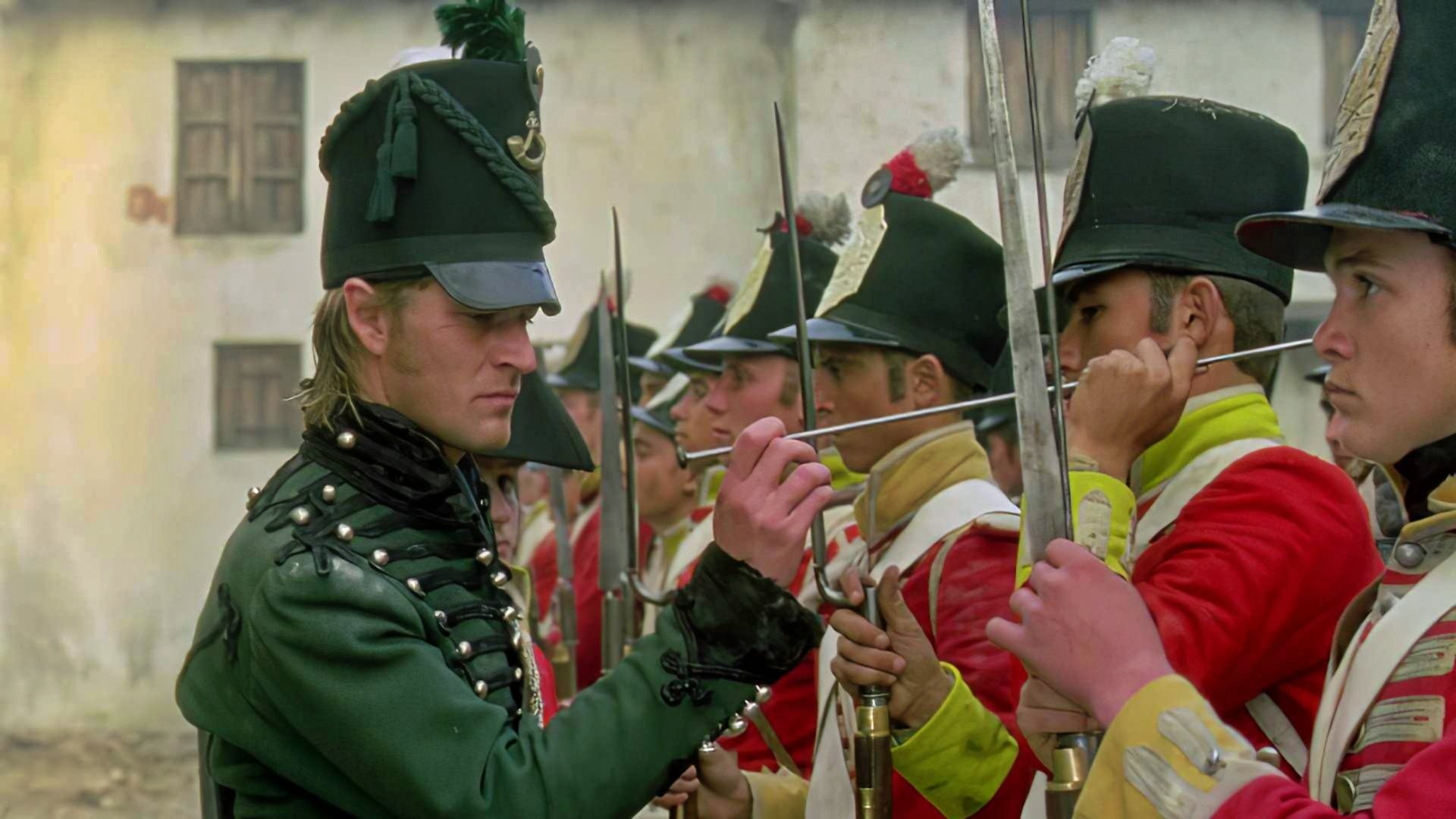 Backdrop for Sharpe's Company