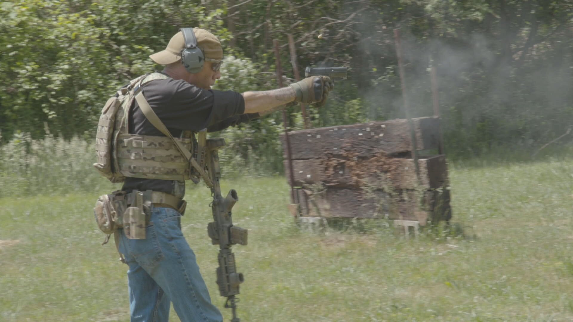 Backdrop for The Militiaman