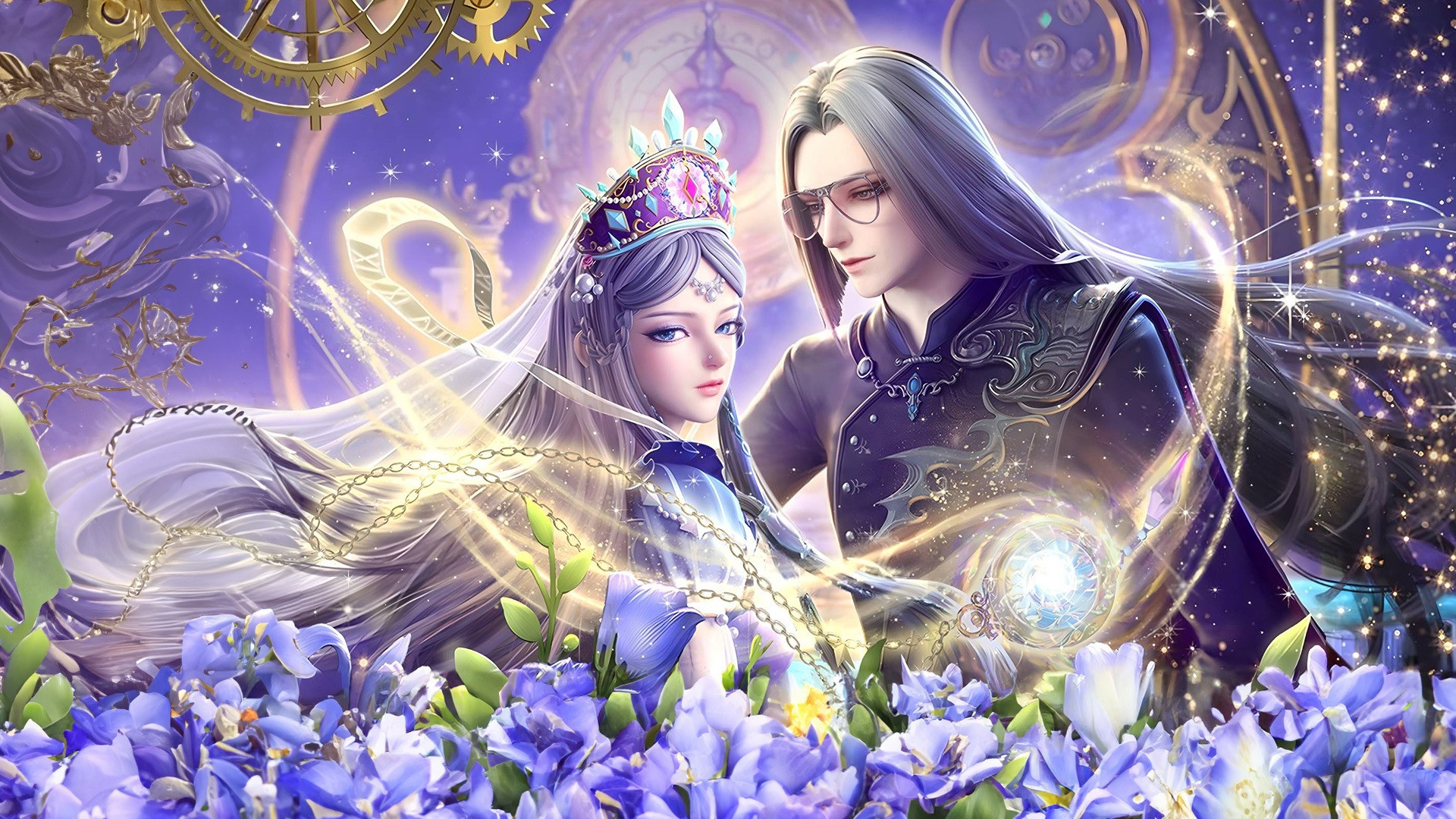 Backdrop for Ye luo Li Shi Jian Yu