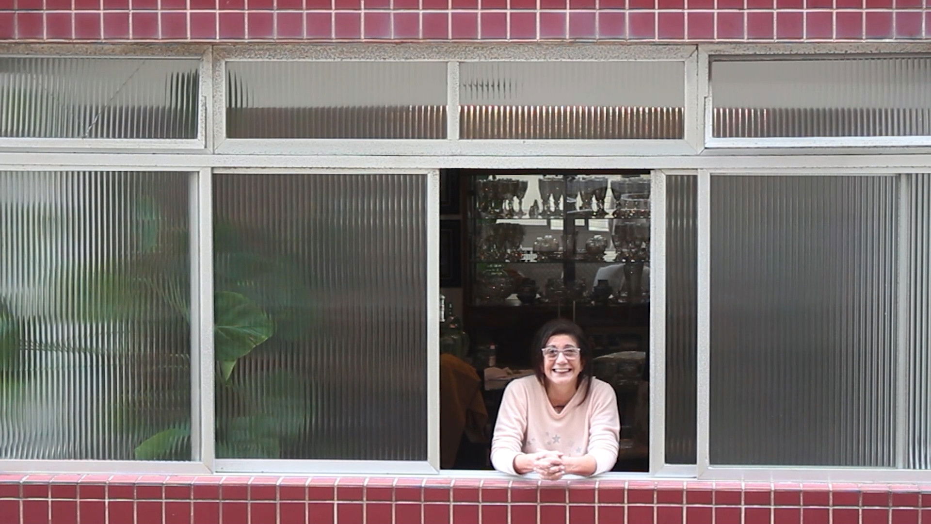 Backdrop for Um Metro e Meio