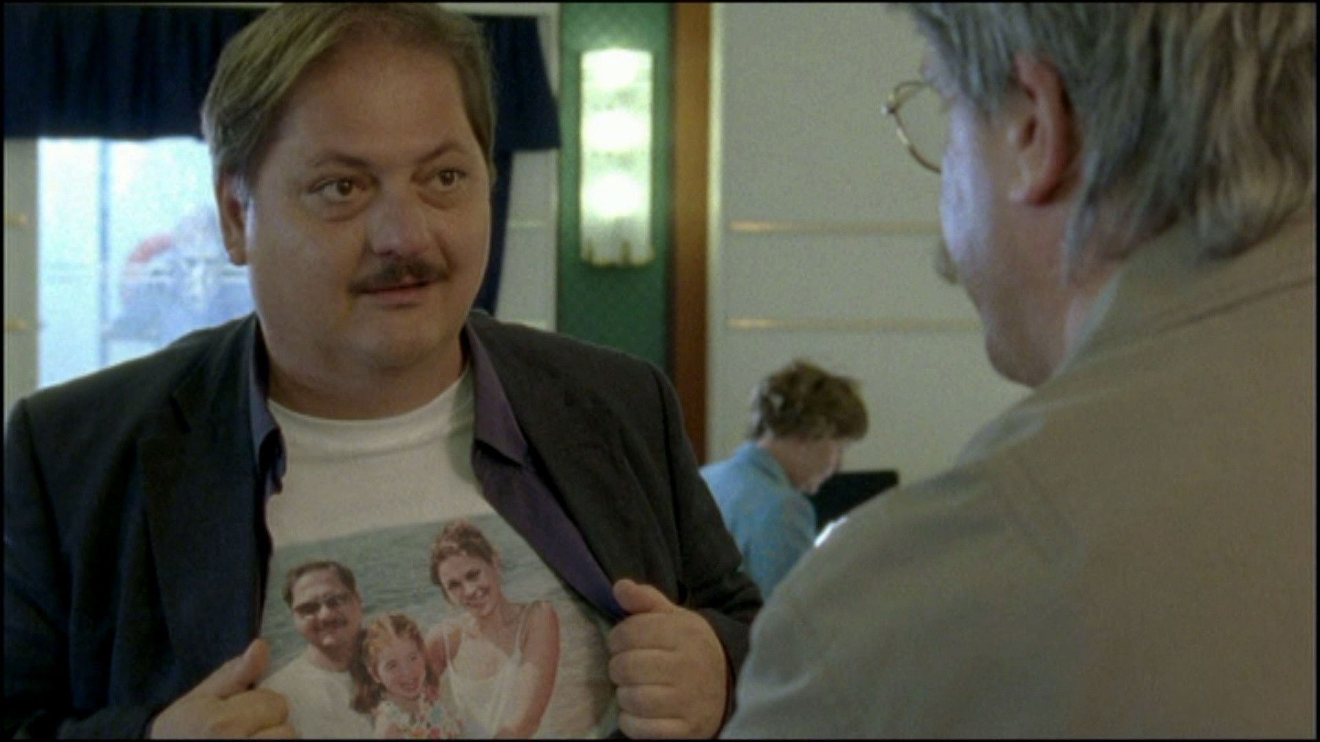 Backdrop for A man, a fjord!