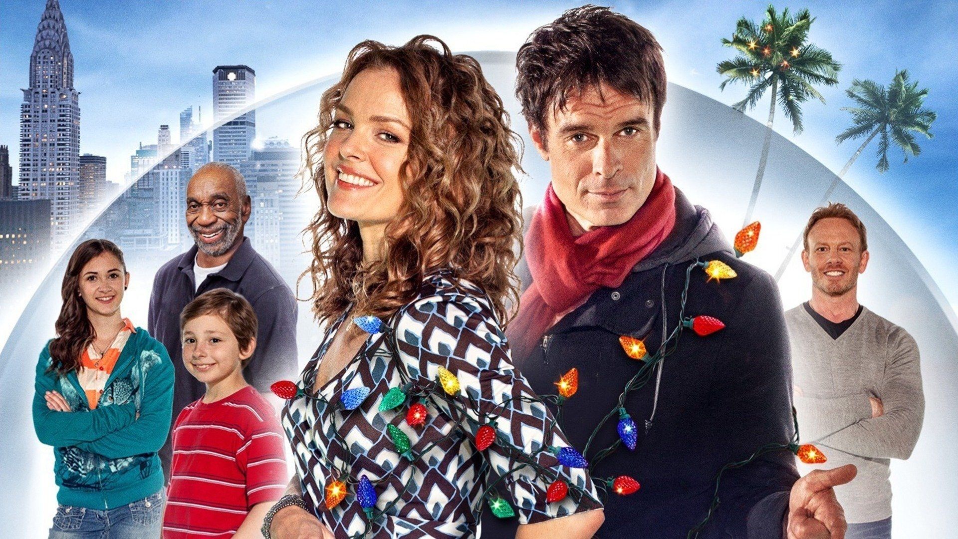 Backdrop for Christmas in Palm Springs