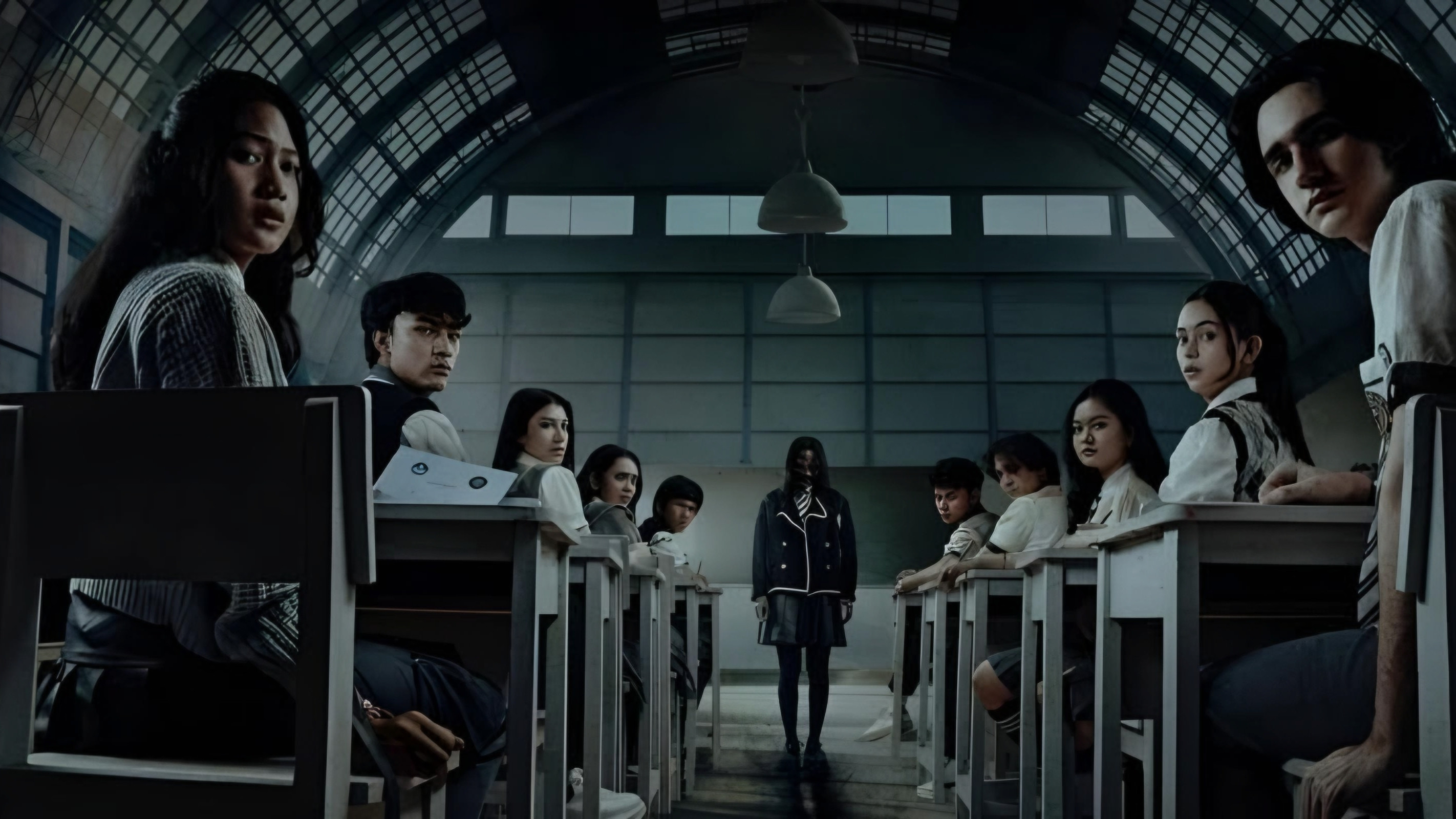 Backdrop for The Empty Chair: Final Exam