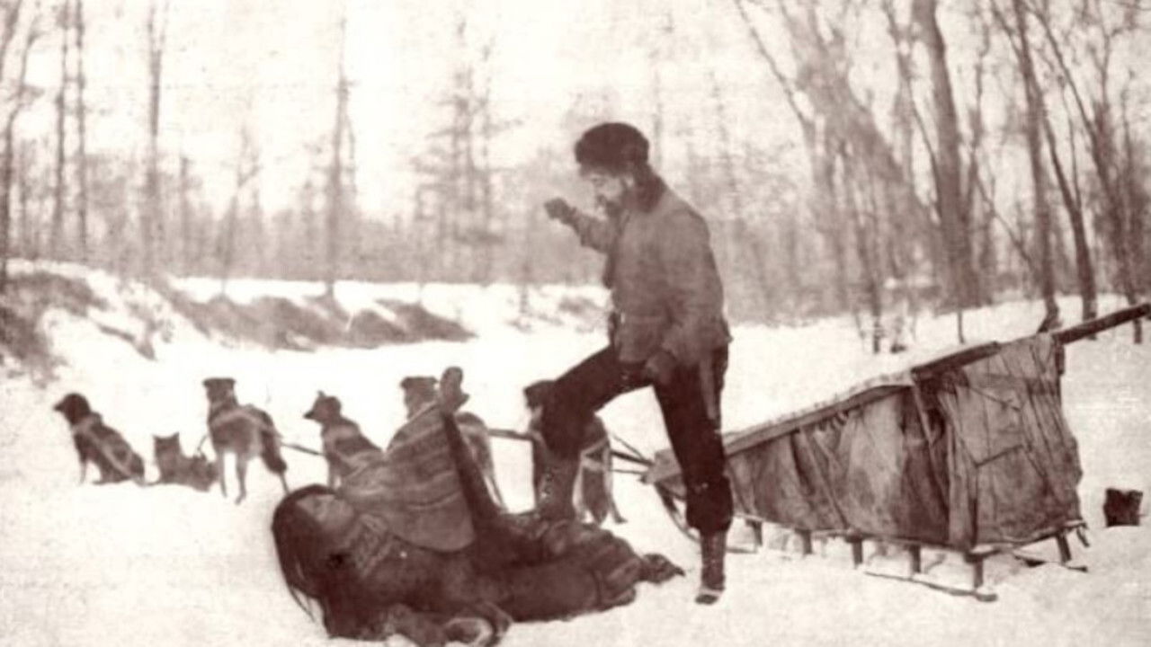 Backdrop for At the End of the Trail