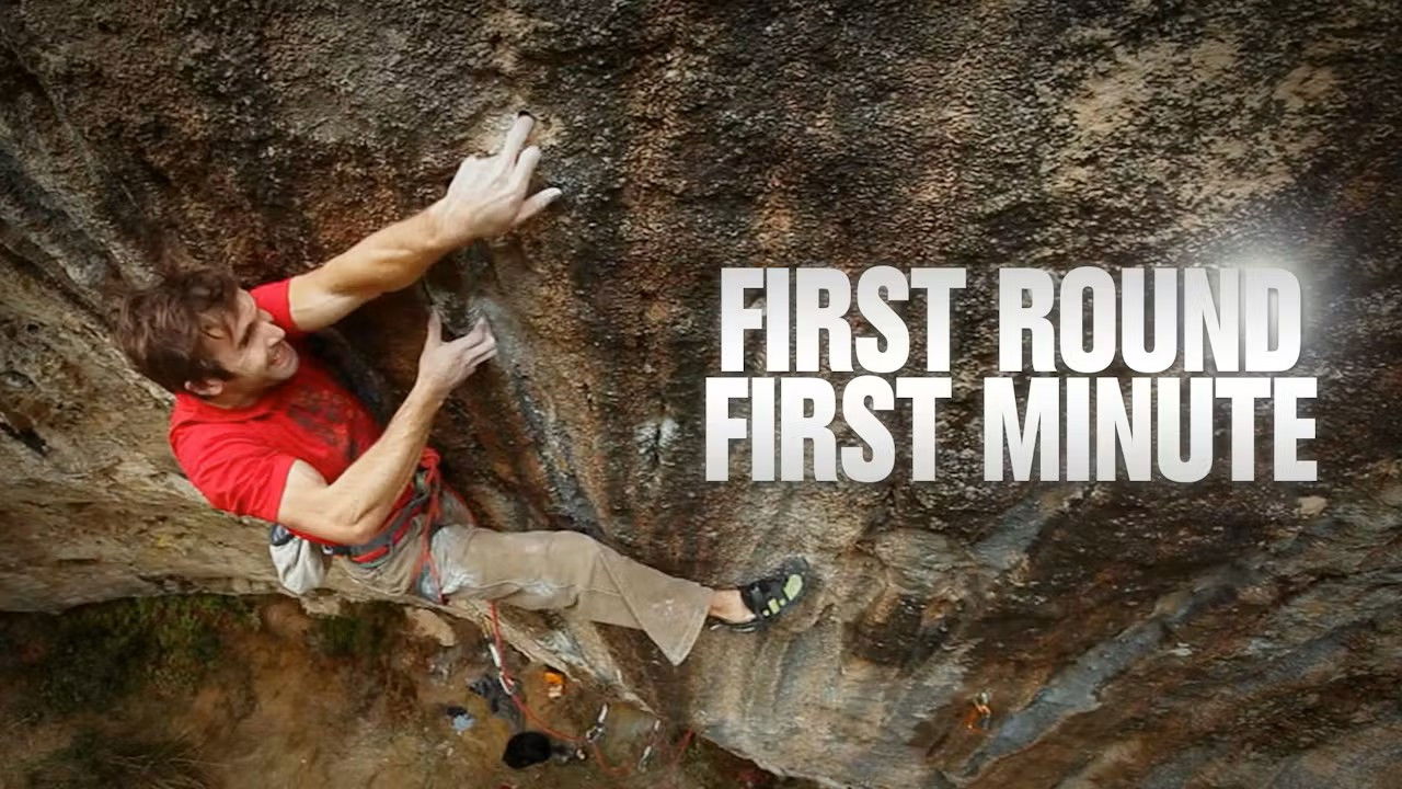 Backdrop for First Round First Minute