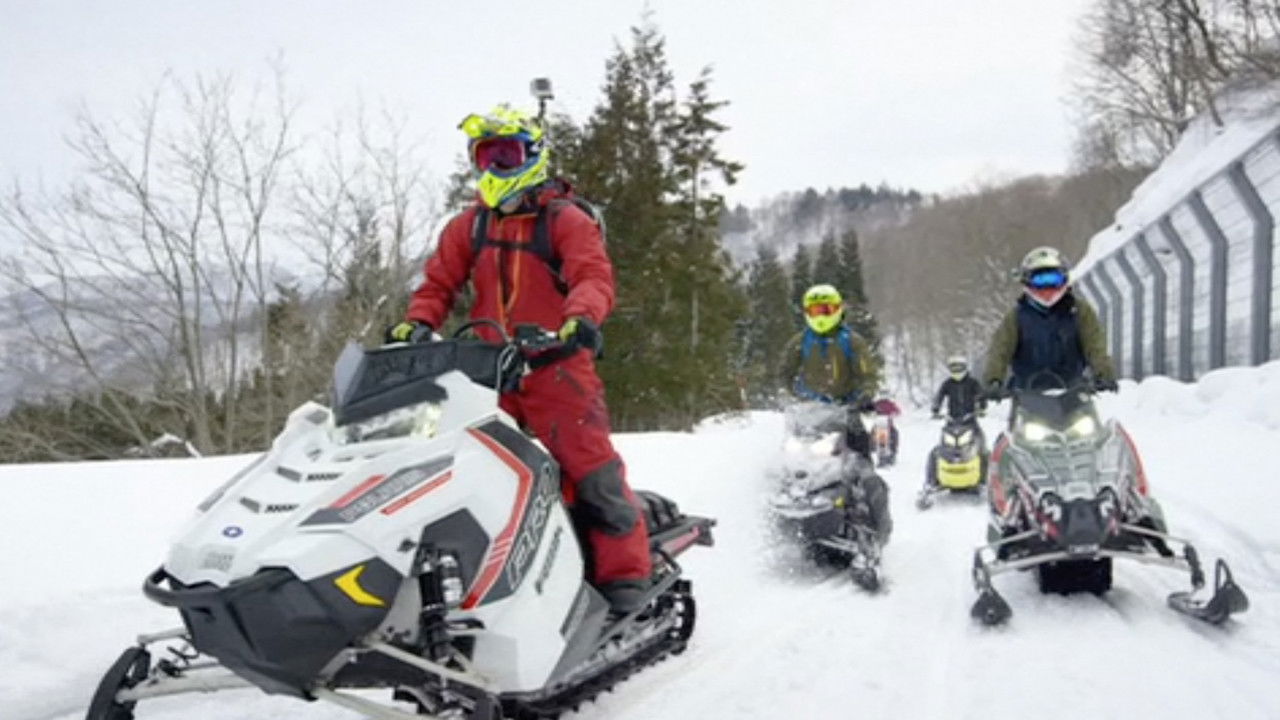Backdrop for Exploring the Snow: The Journey