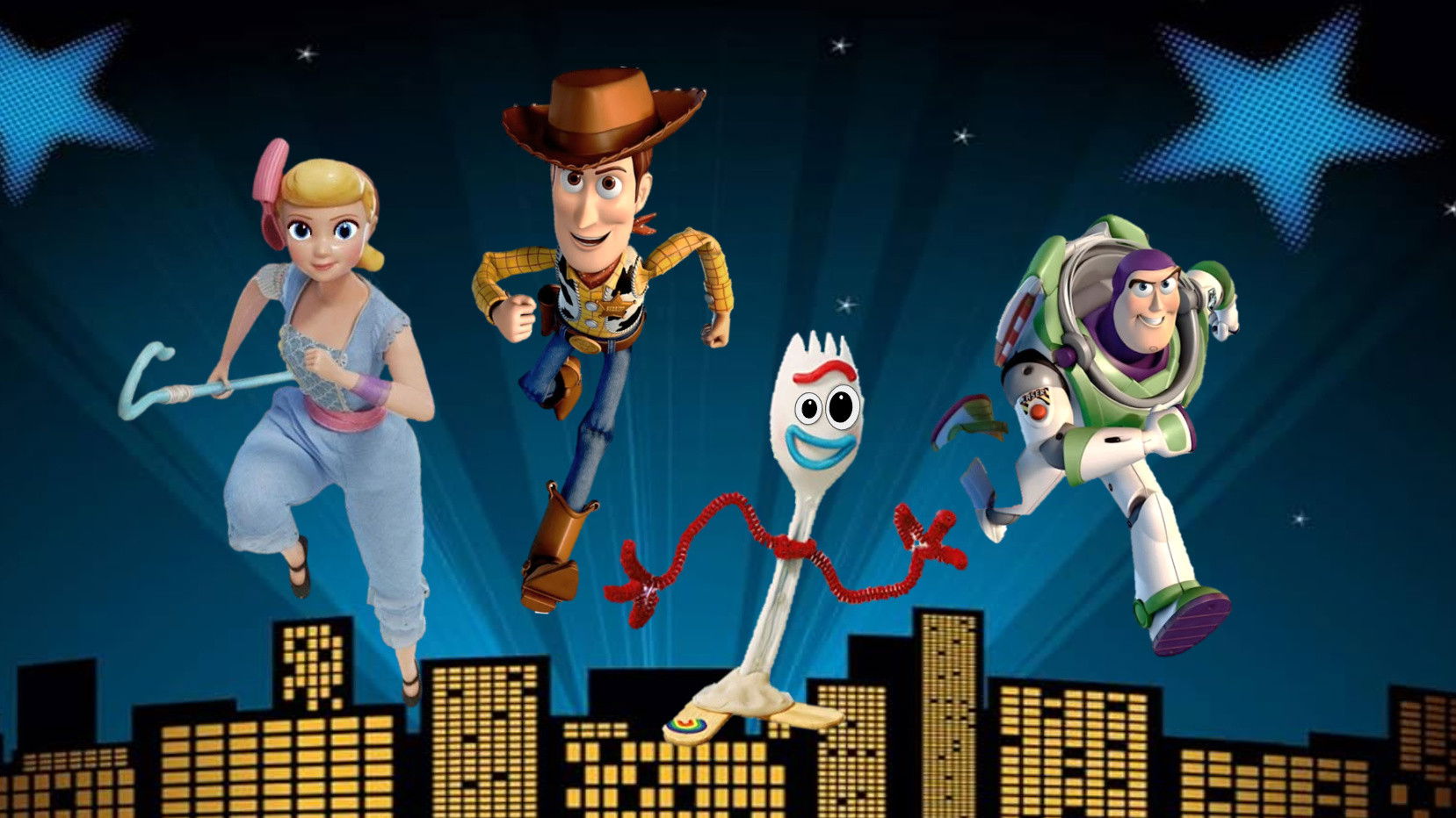 Backdrop for Woody and Friends Tales