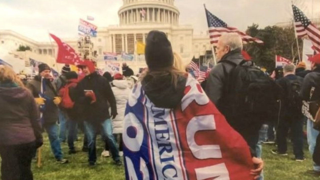 Backdrop for Capitol Punishment