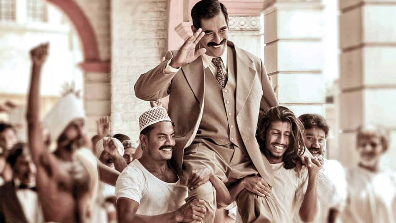 Backdrop for Father of Independence