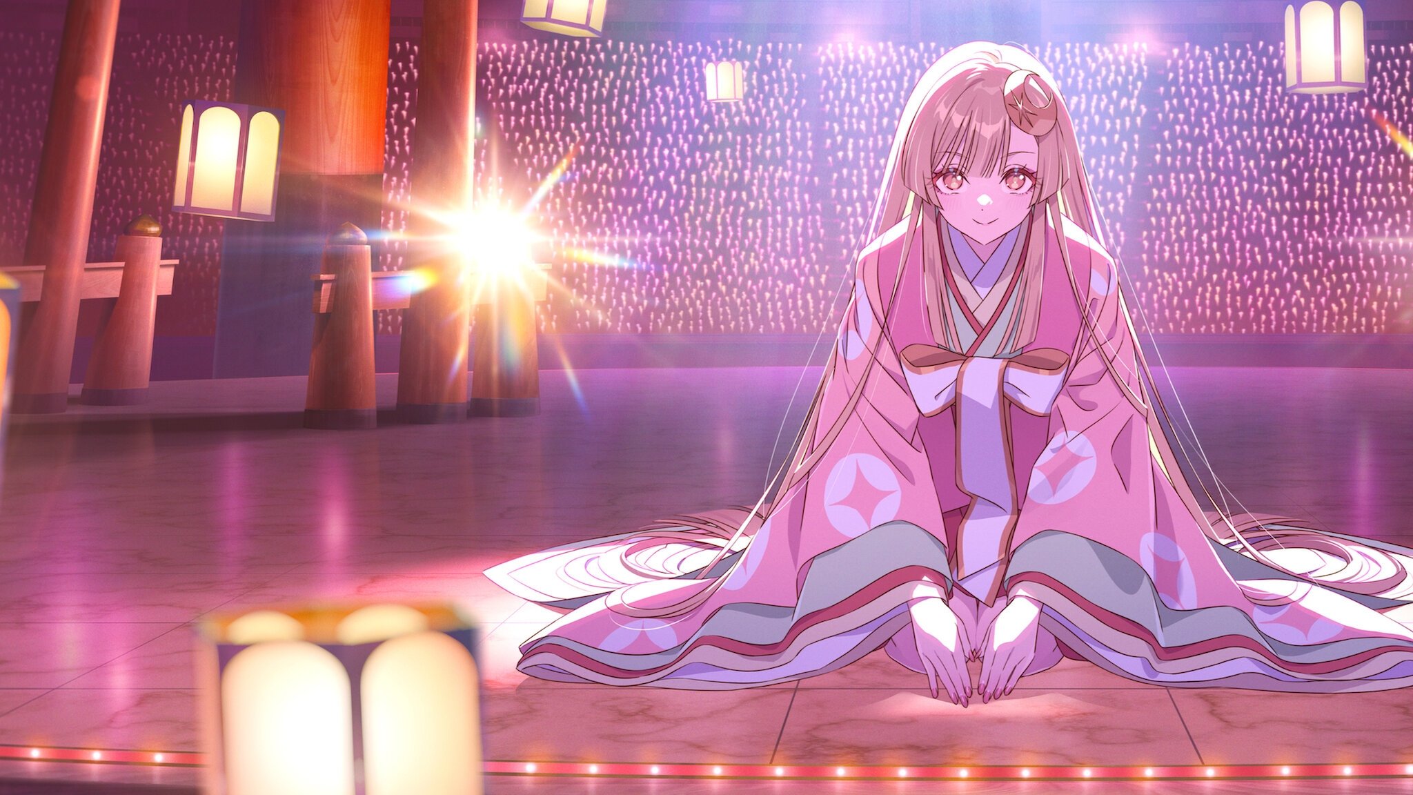 Backdrop for Cosmic Princess Kaguya!