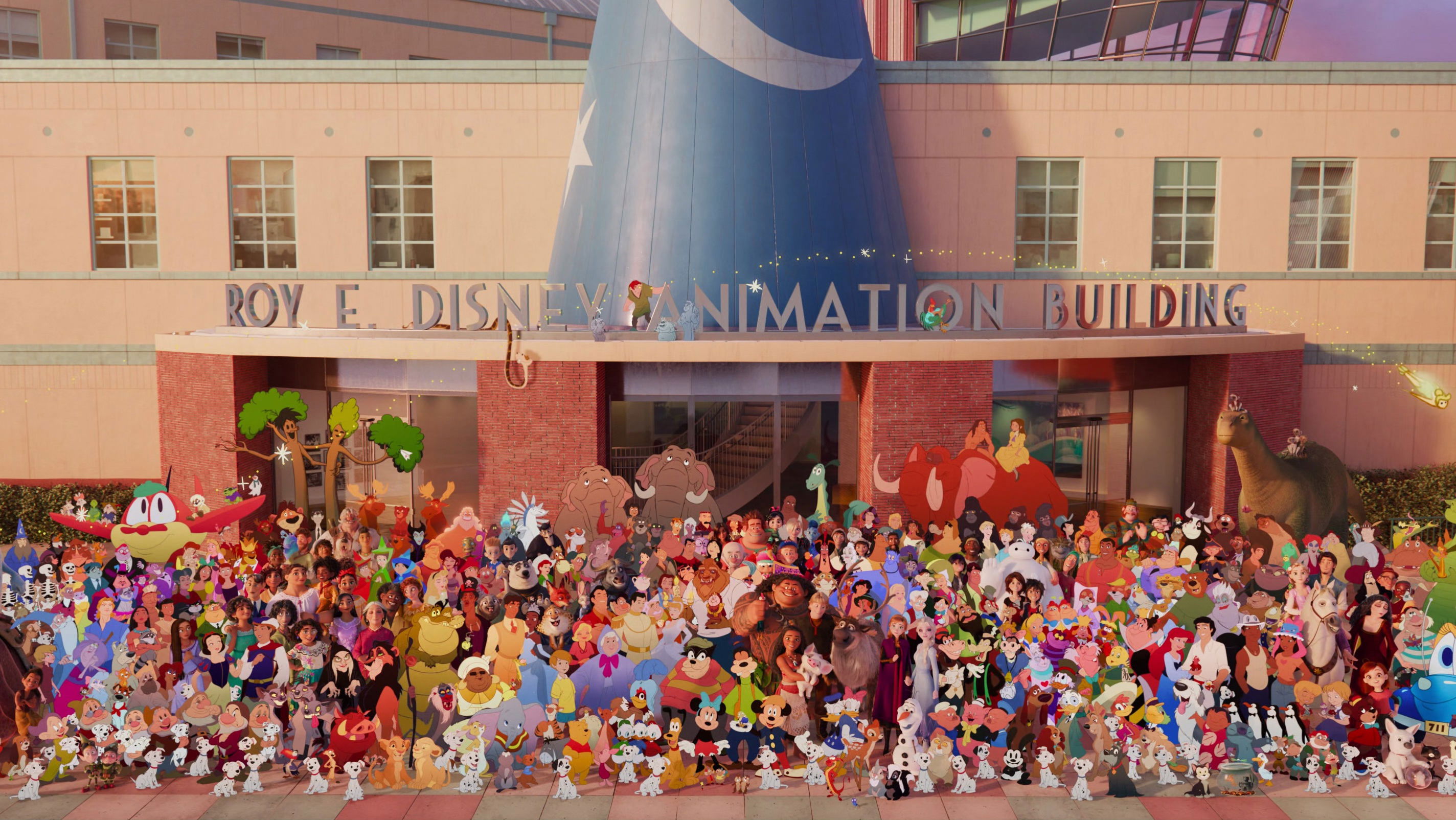 Backdrop for Once Upon a Studio