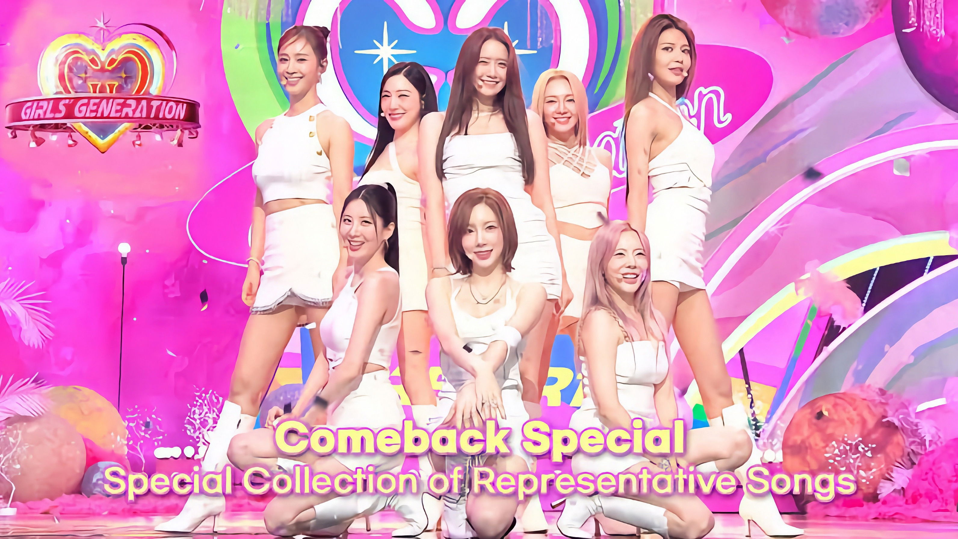 Backdrop for Comeback Special #01 Girls' Generation