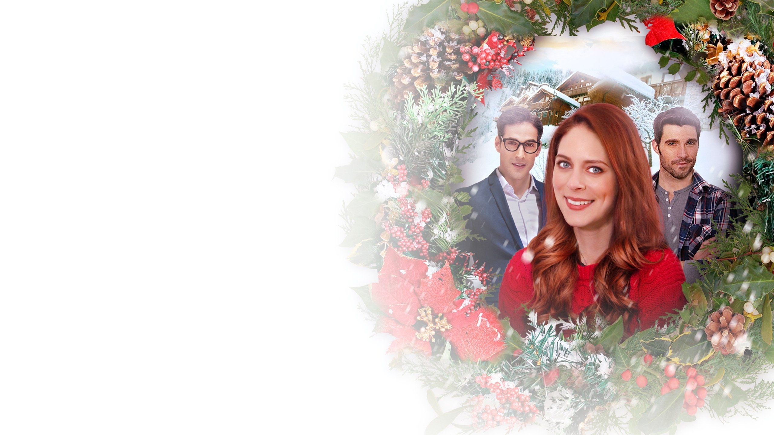 Backdrop for Christmas Wedding Runaway