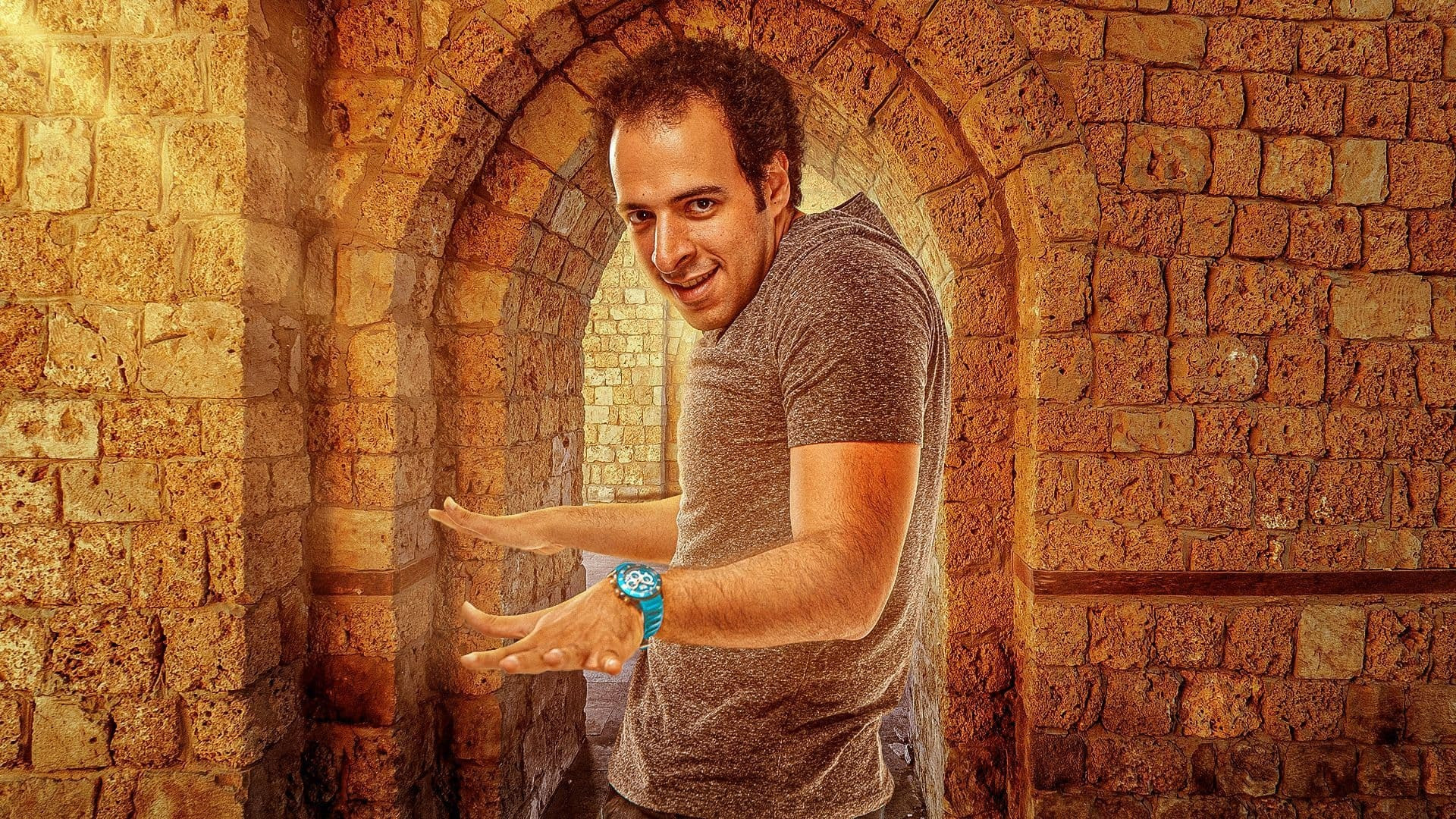 Backdrop for Al Daheeh Museum