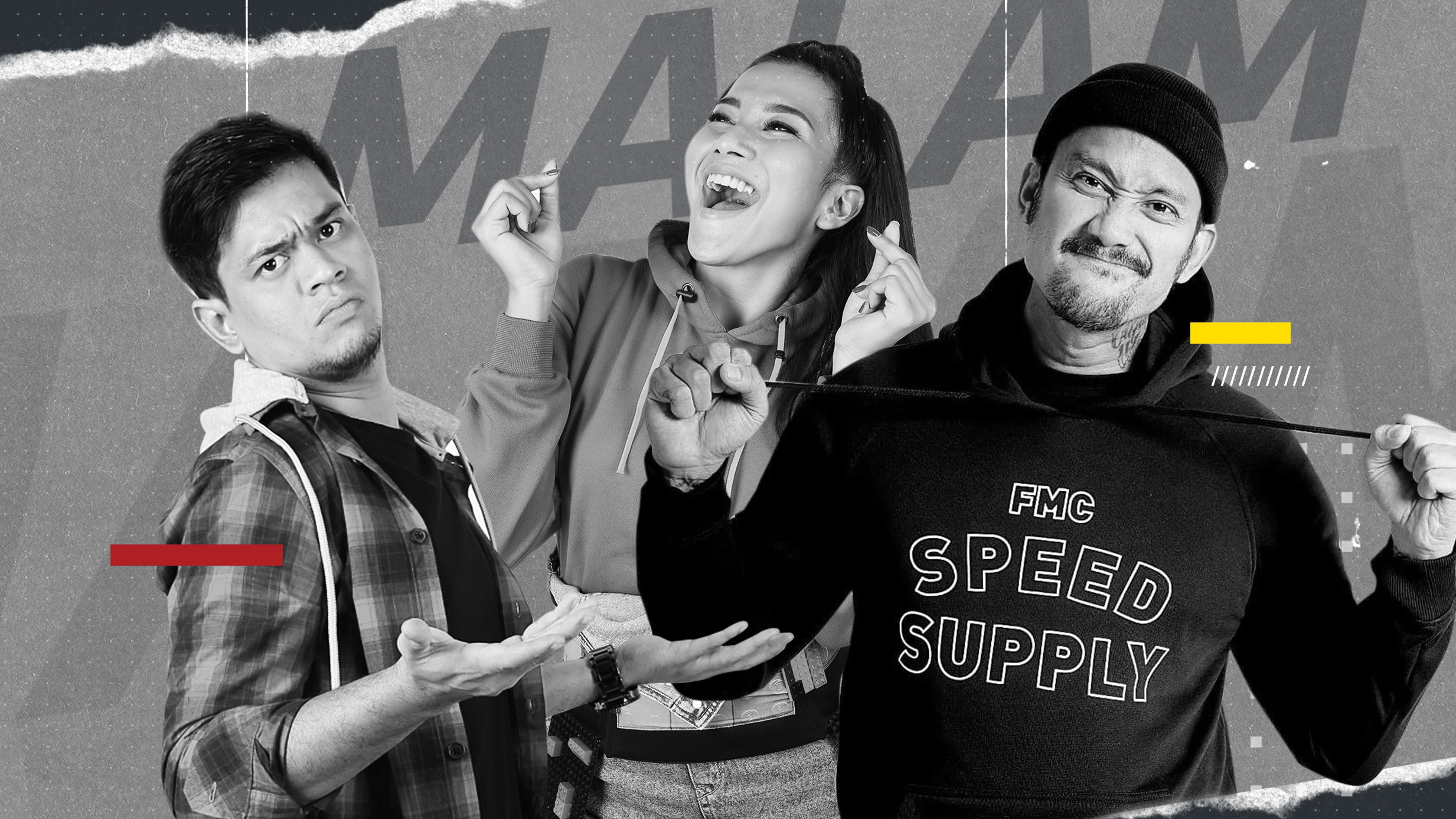 Backdrop for Malam Malam