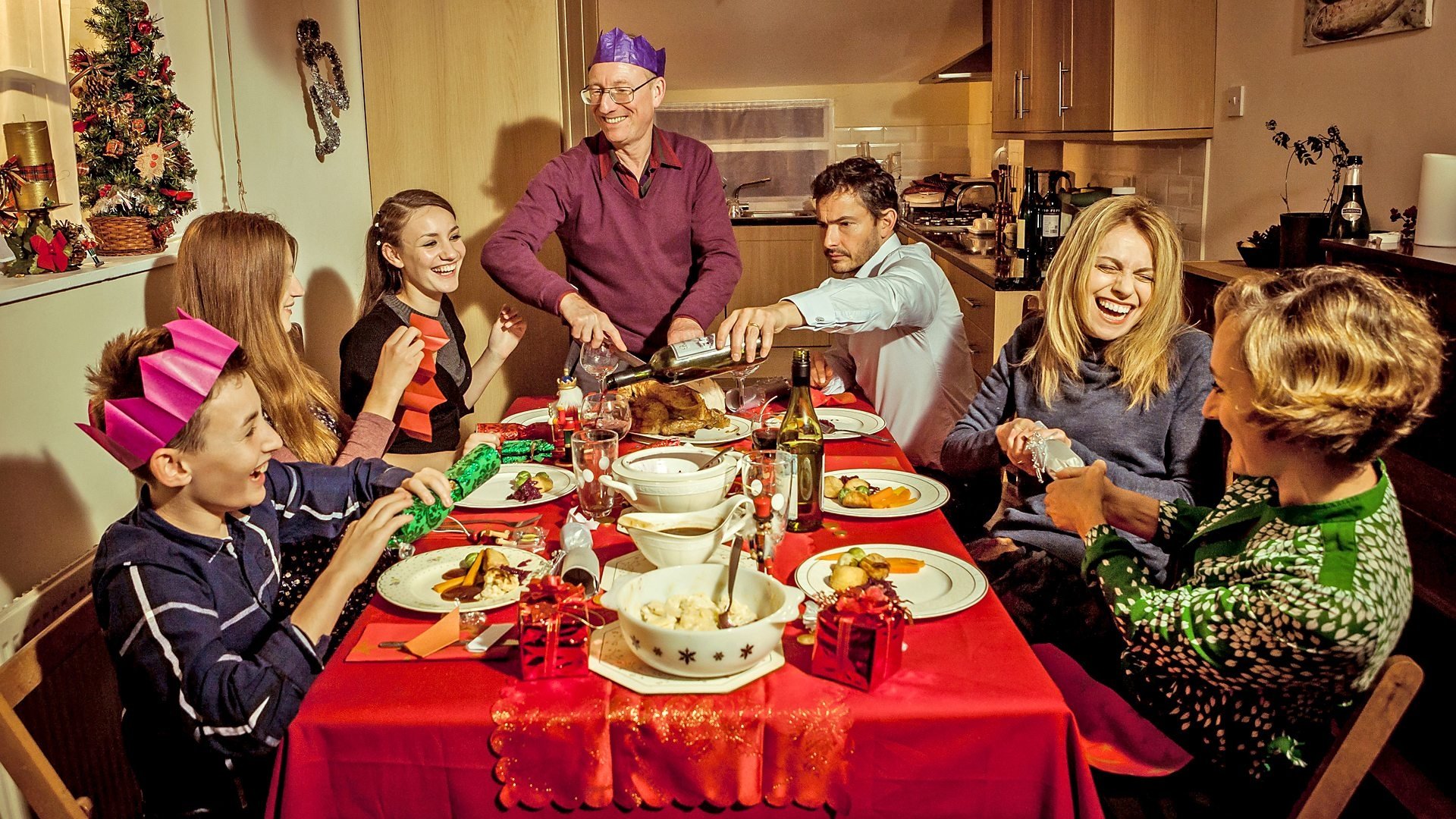 Backdrop for Back in Time for Christmas