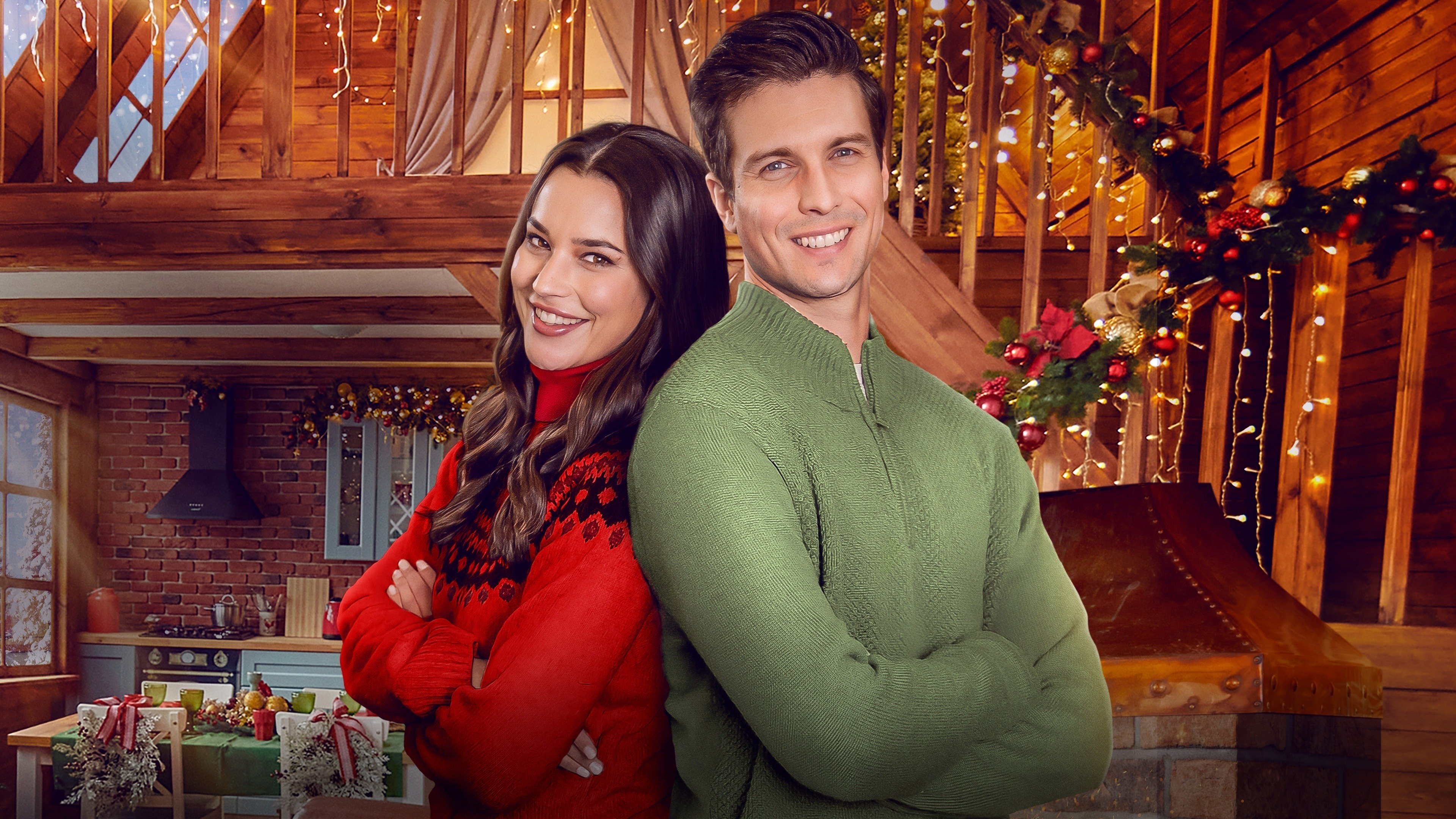 Backdrop for The Christmas Retreat