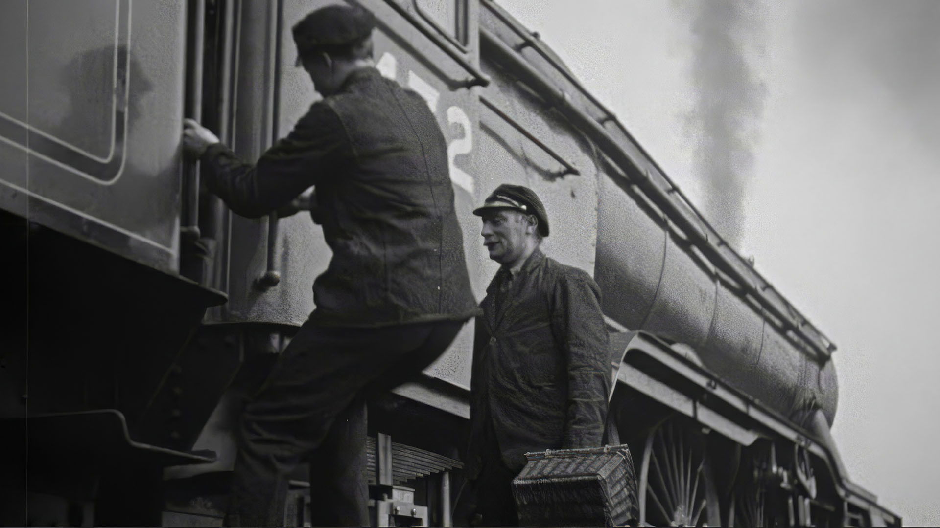 Backdrop for The Flying Scotsman