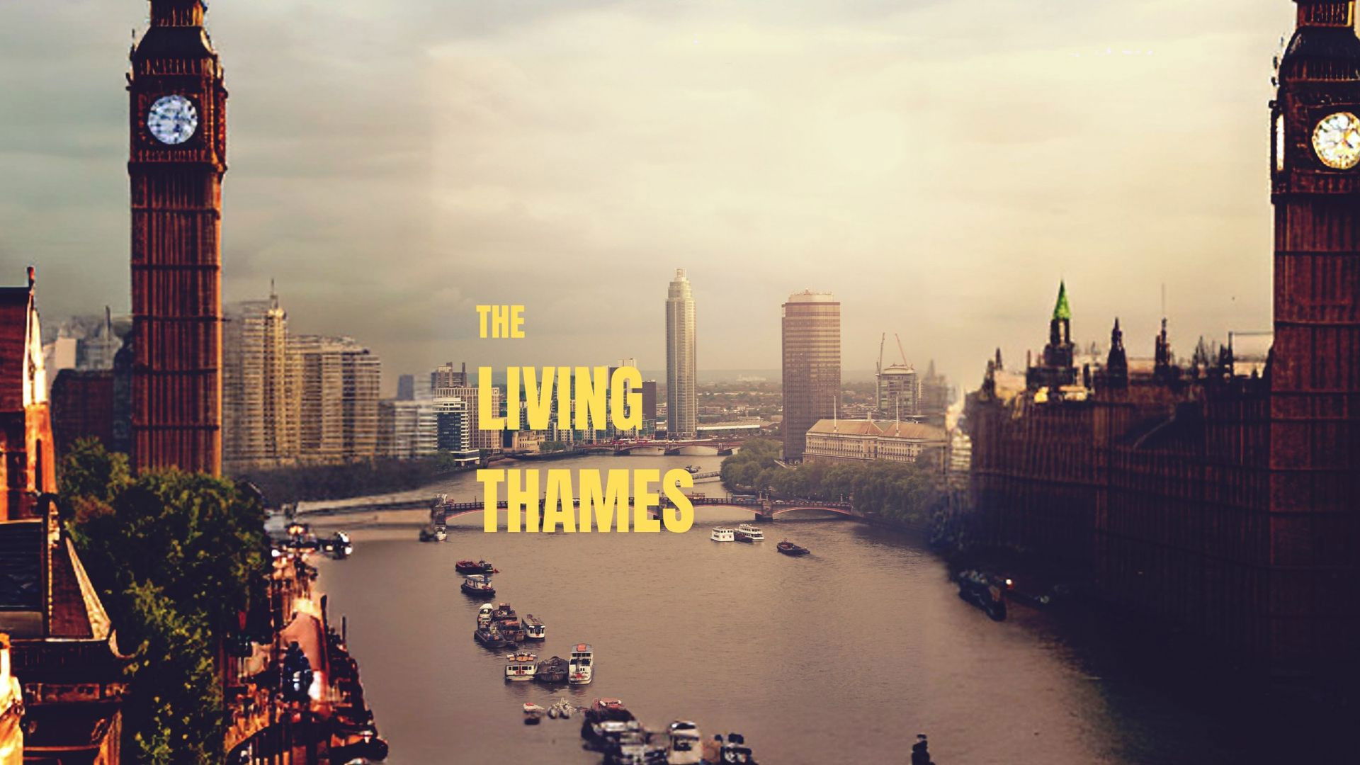 Backdrop for The Living Thames