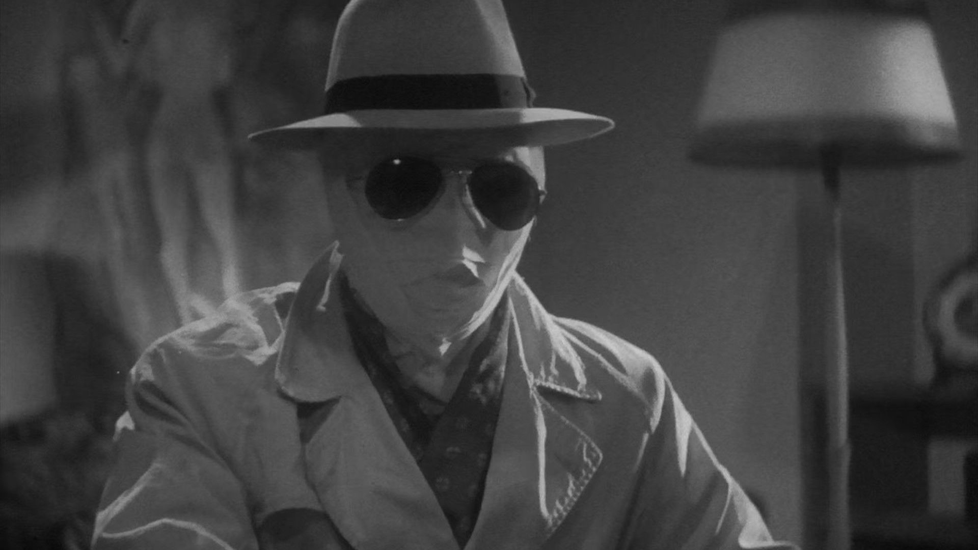 Backdrop for The Invisible Man Appears