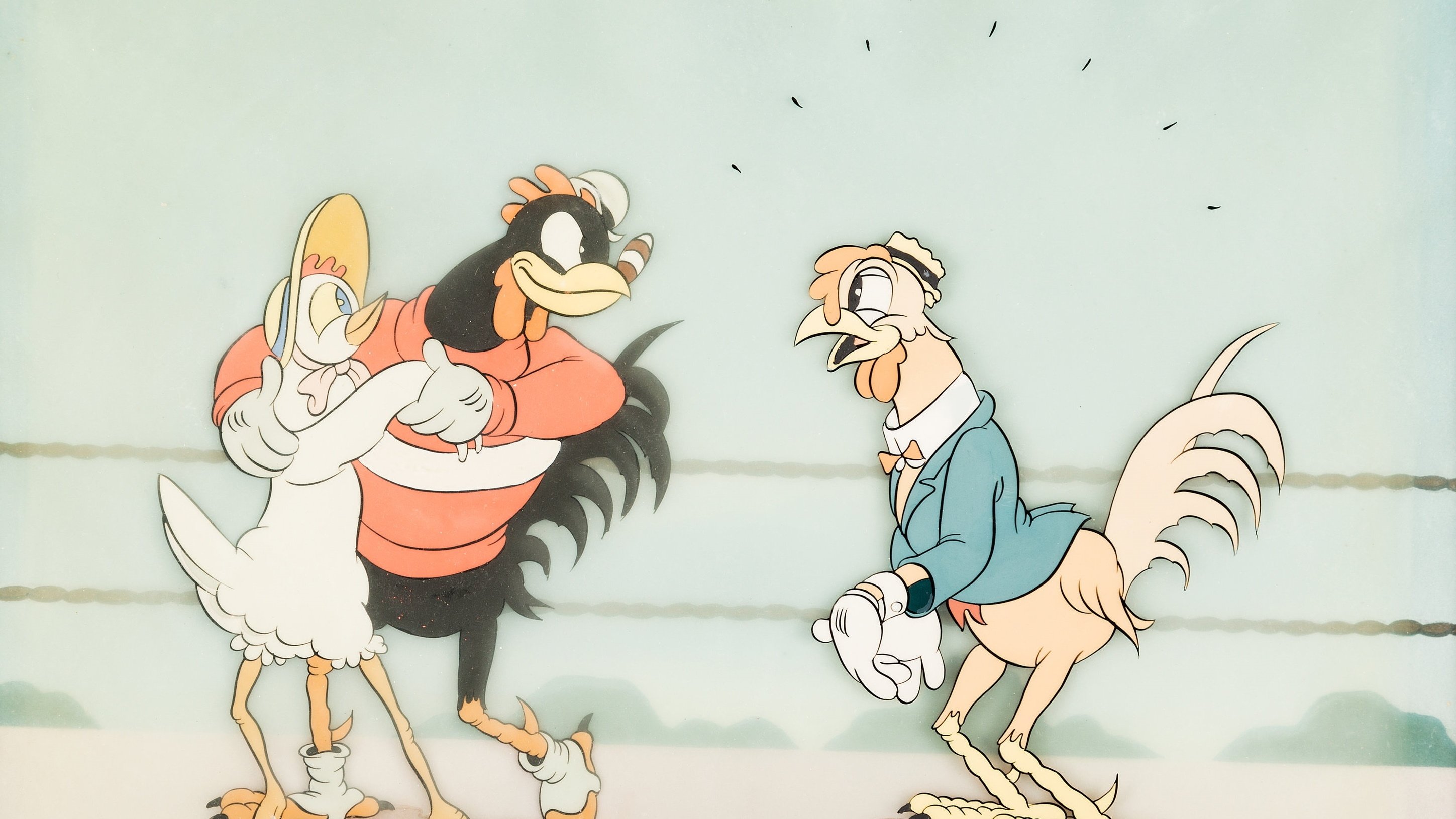 Backdrop for Cock o' the Walk