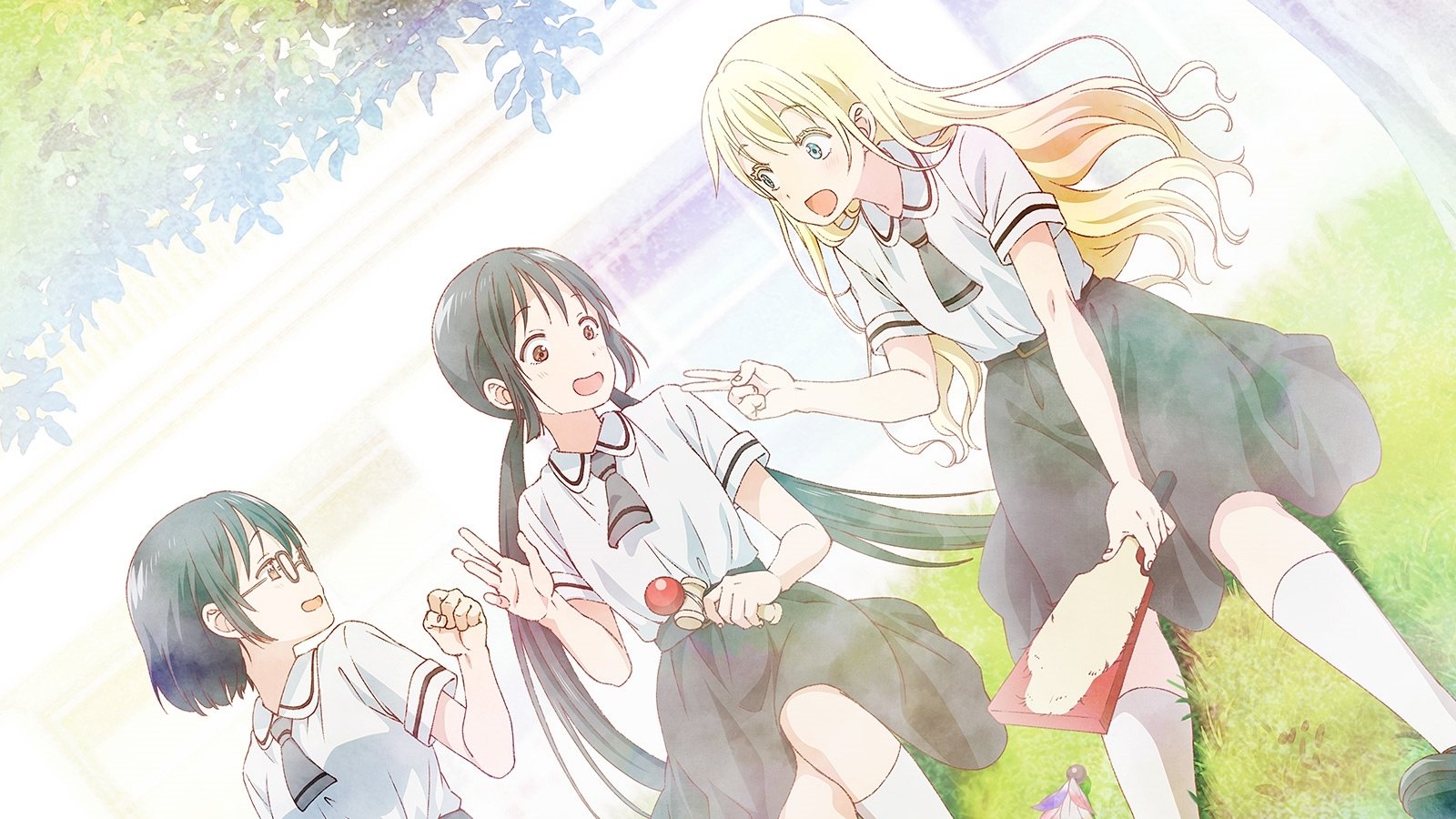 Backdrop for Asobi Asobase - workshop of fun -