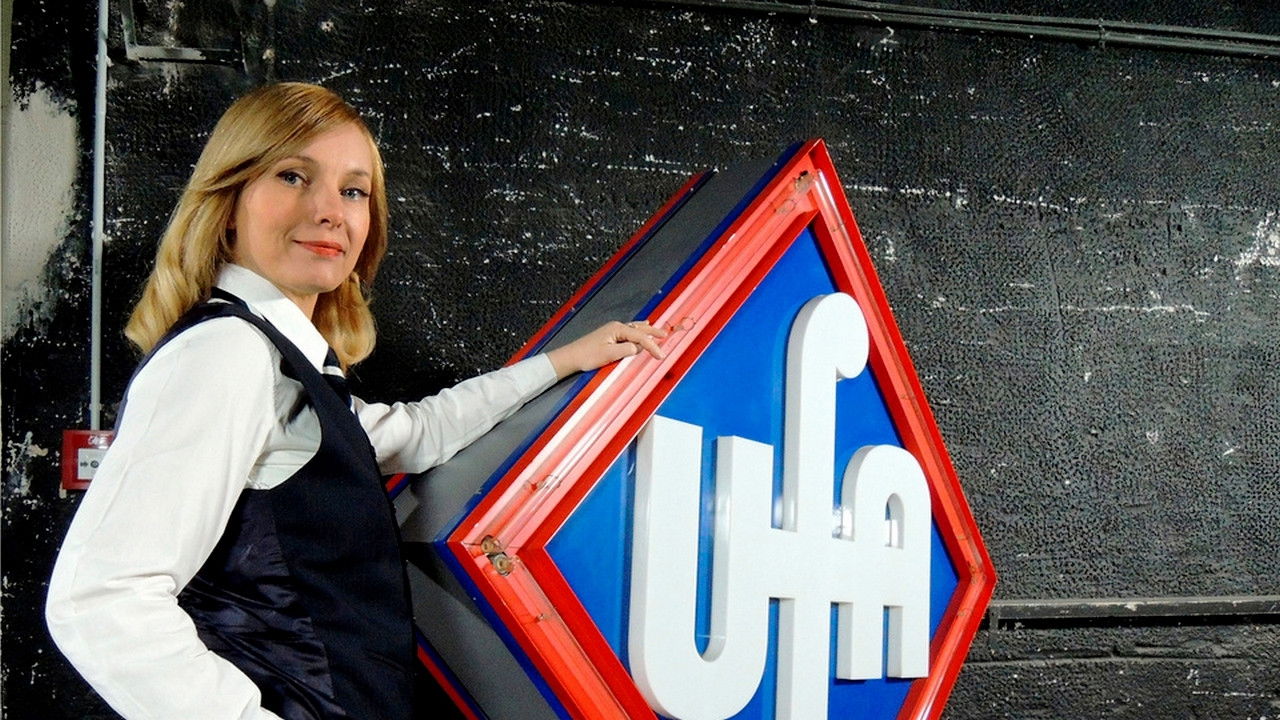 Backdrop for 100 Years of the UFA