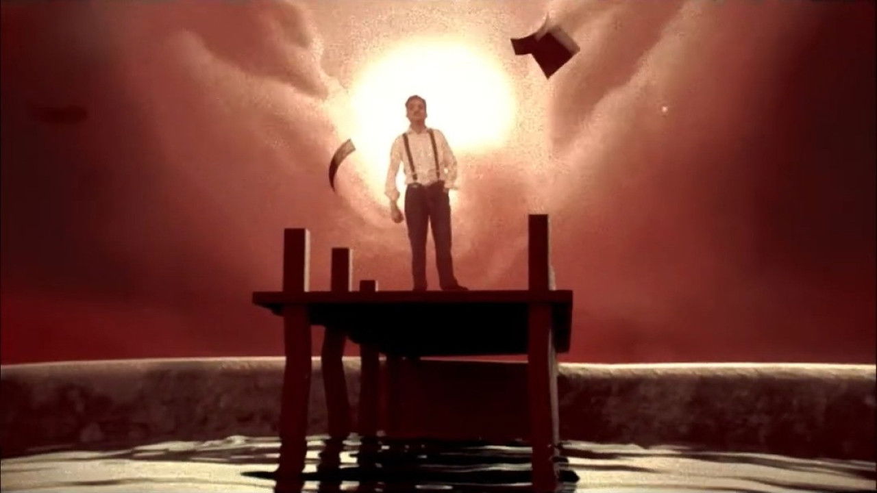 Backdrop for The Man Who Would Not Shake Hands