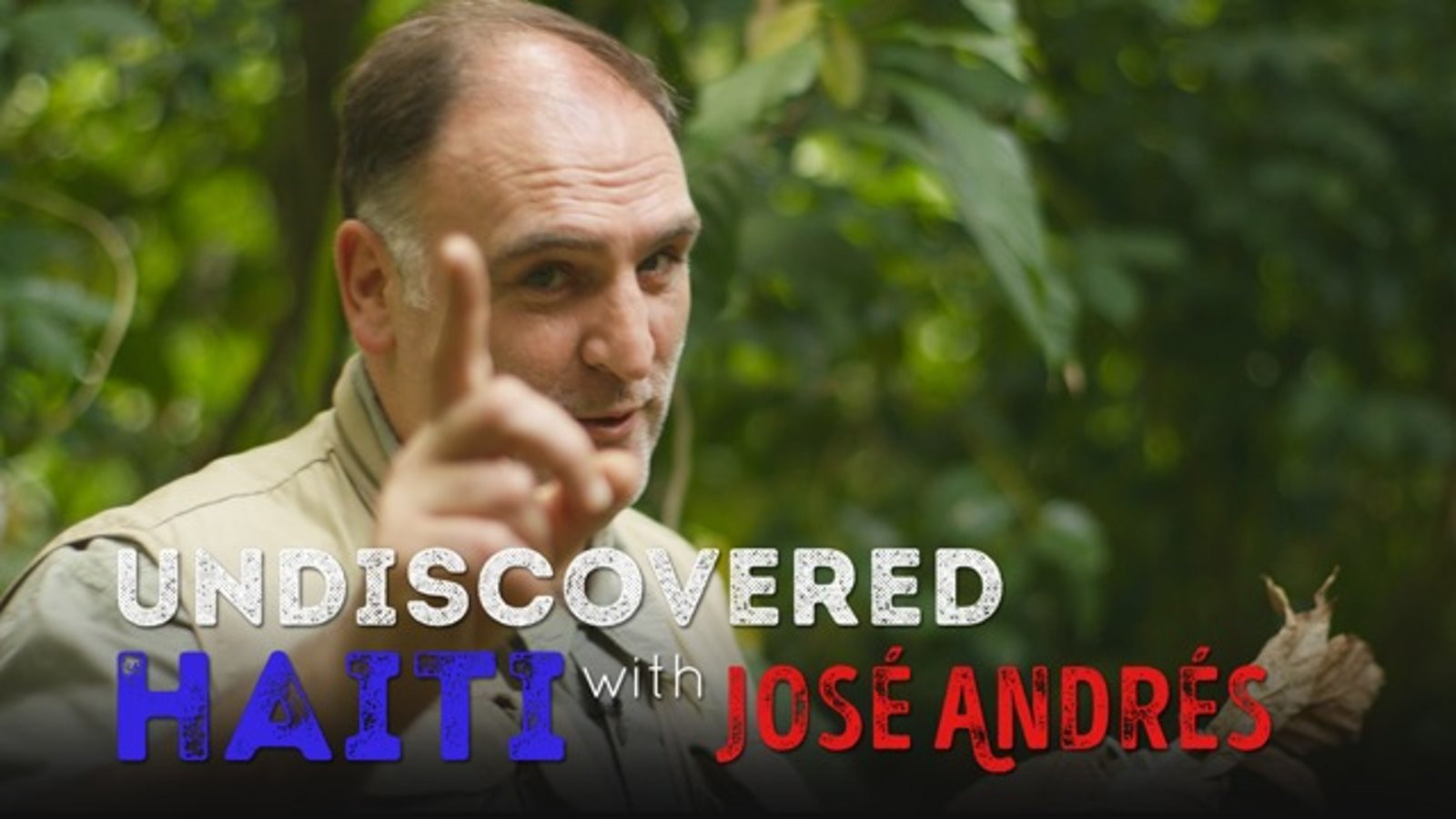 Backdrop for Undiscovered Haiti with José Andrés