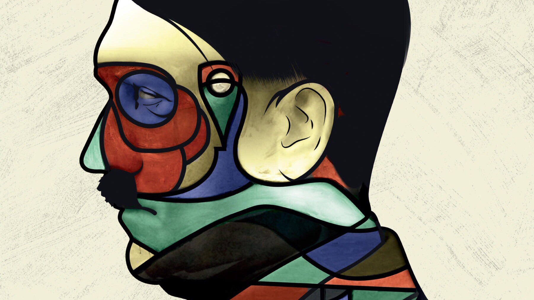 Backdrop for Hitler Versus Picasso