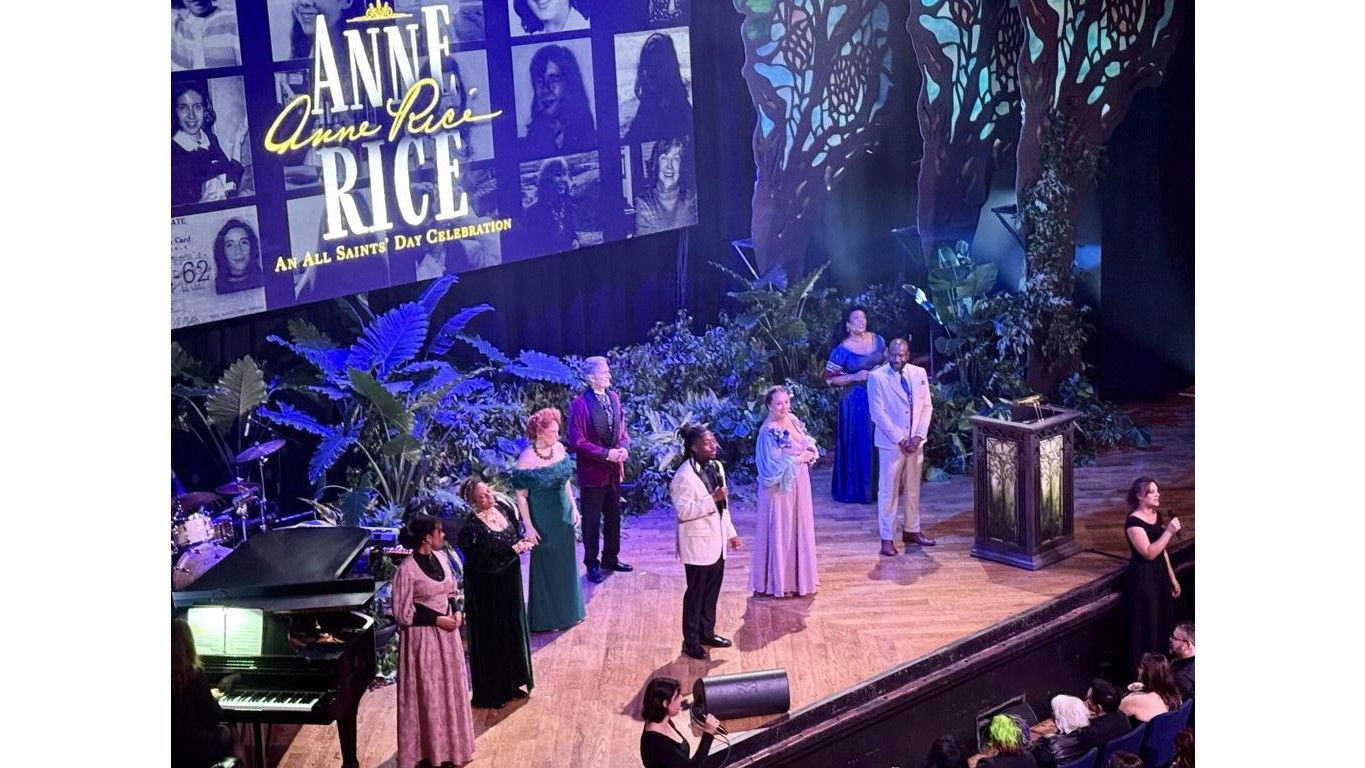 Backdrop for Anne Rice, An All Saints' Day Celebration Event