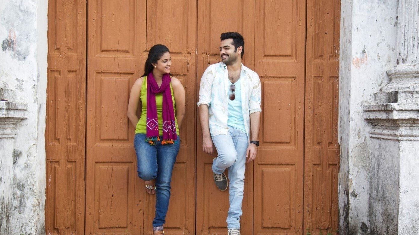 Backdrop for Nenu.. Sailaja...