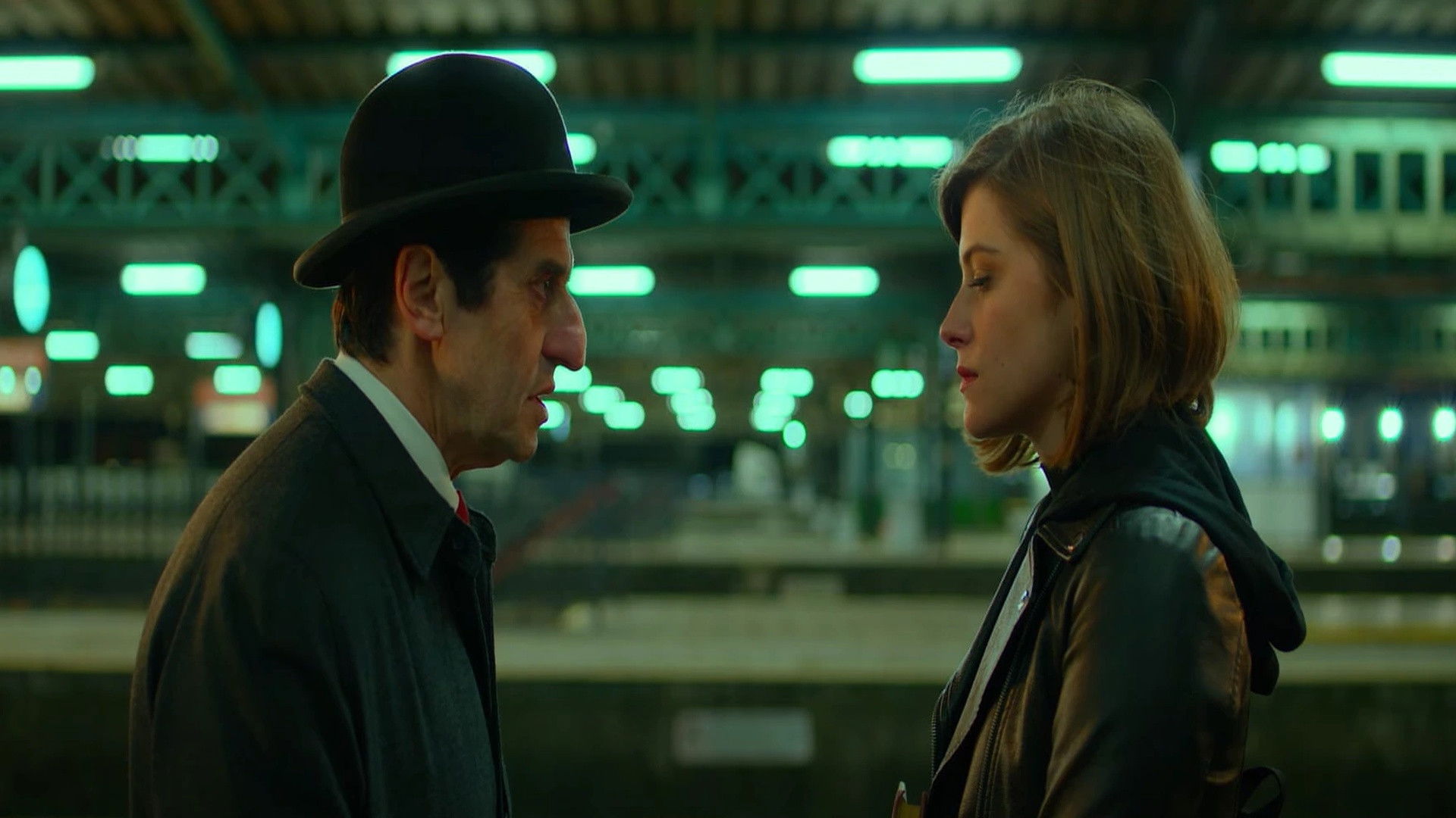 Backdrop for Death of a Comedian