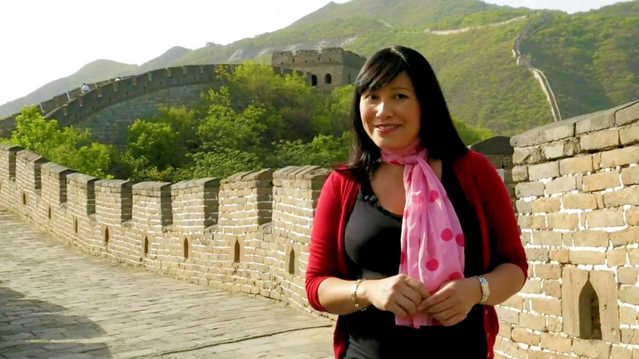 Backdrop for The Travel Show