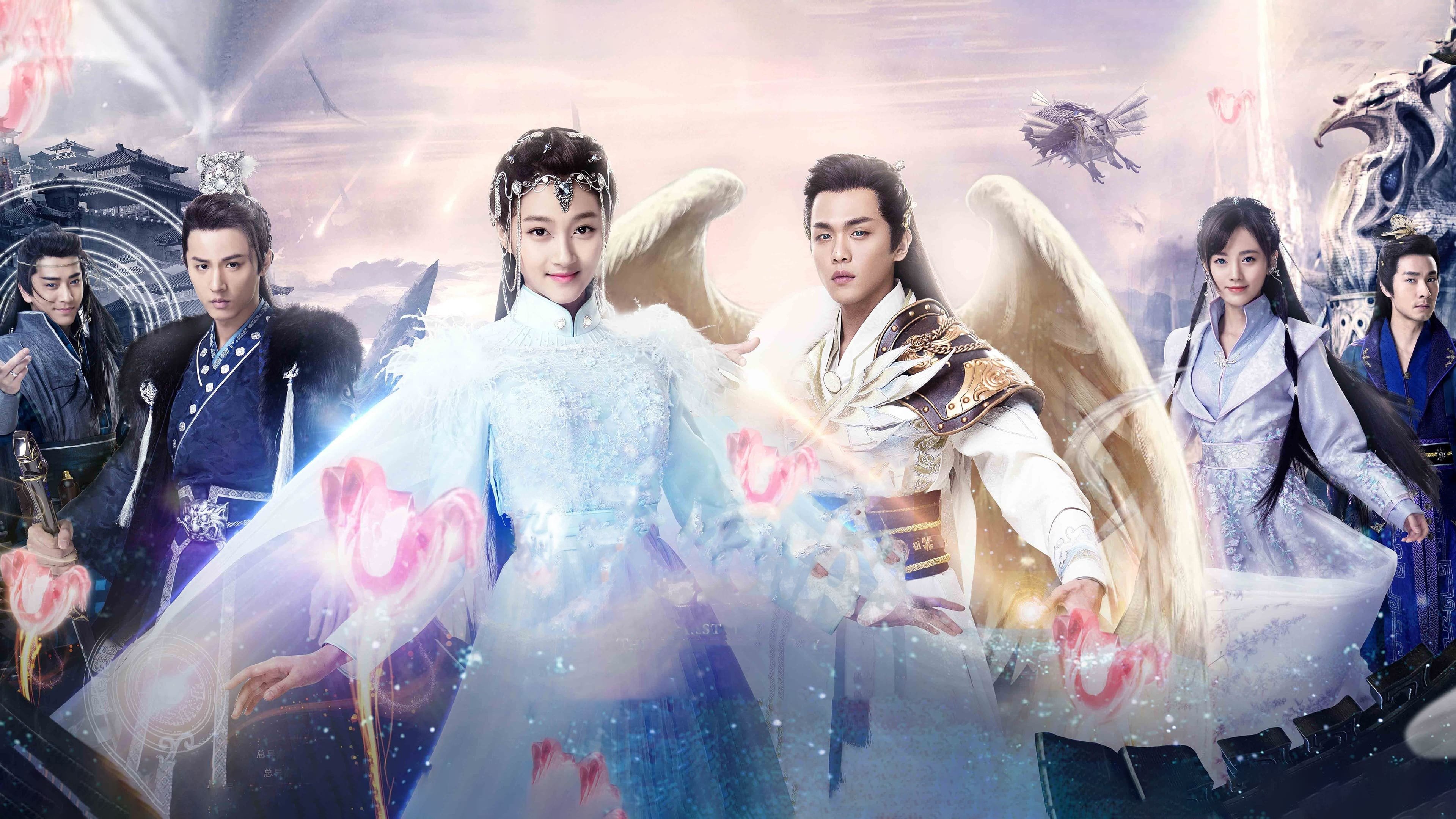 Backdrop for Novoland: The Castle in the Sky