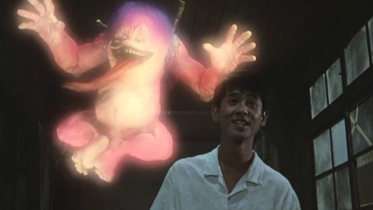 Backdrop for Haunted School