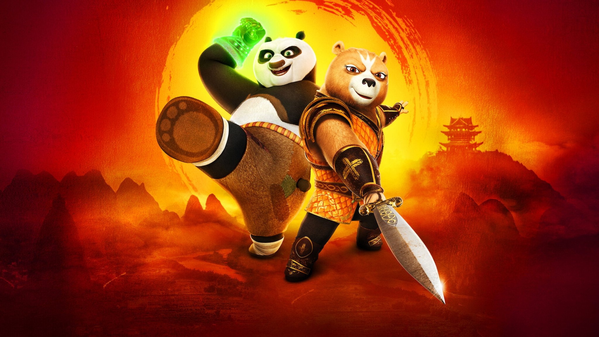 Backdrop for Kung Fu Panda: The Dragon Knight