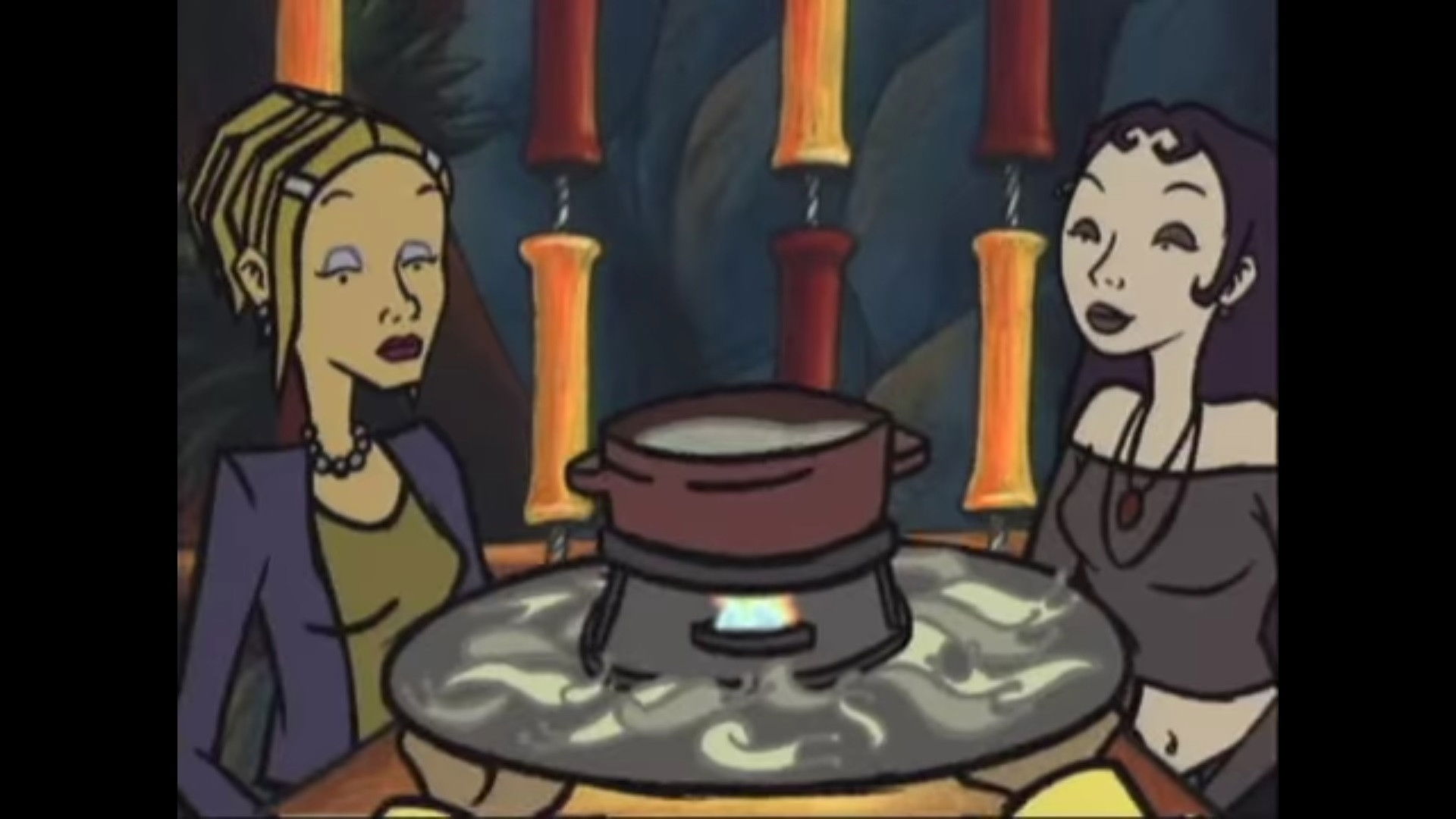 Backdrop for Downtown