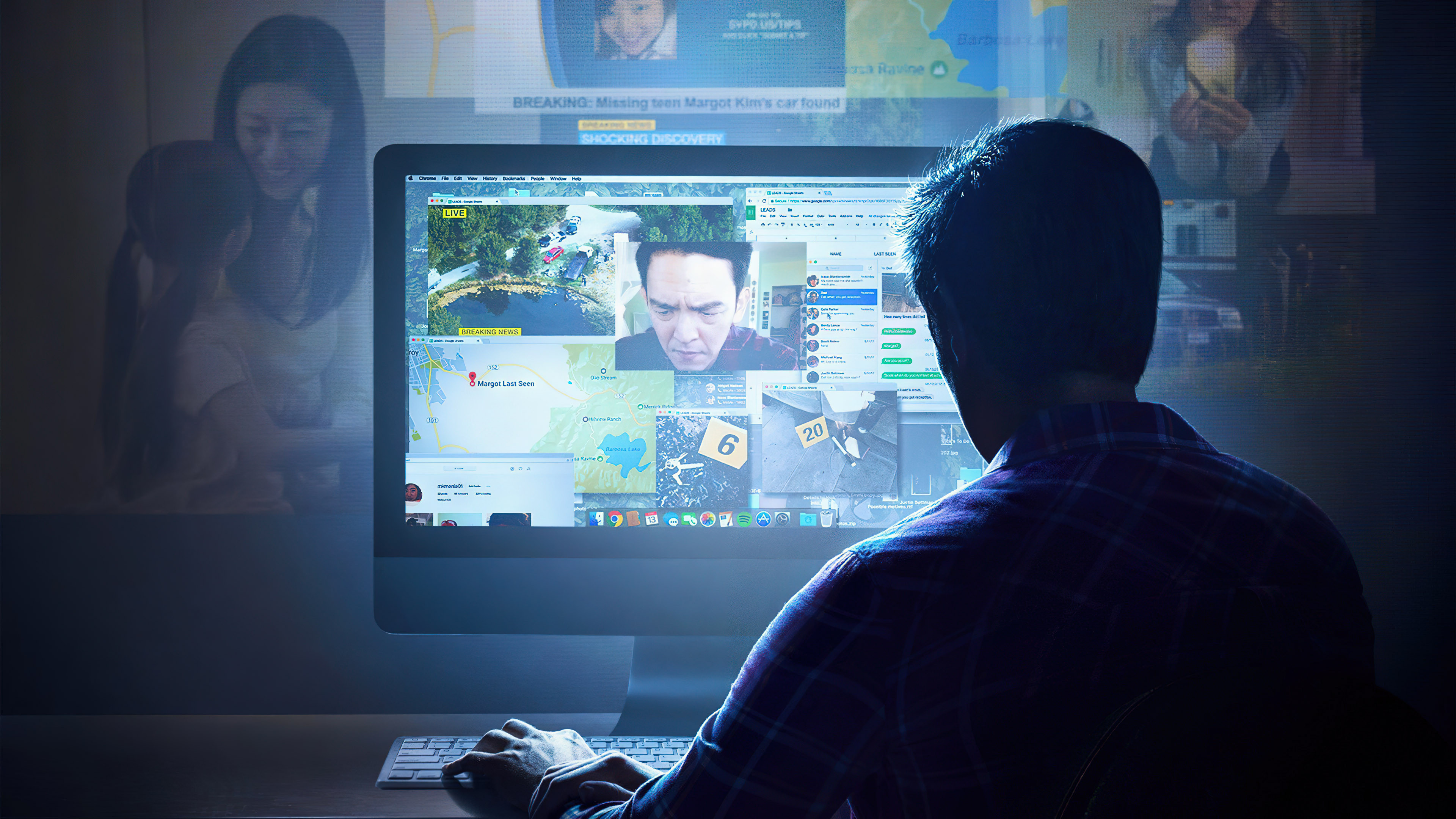 Backdrop for Searching