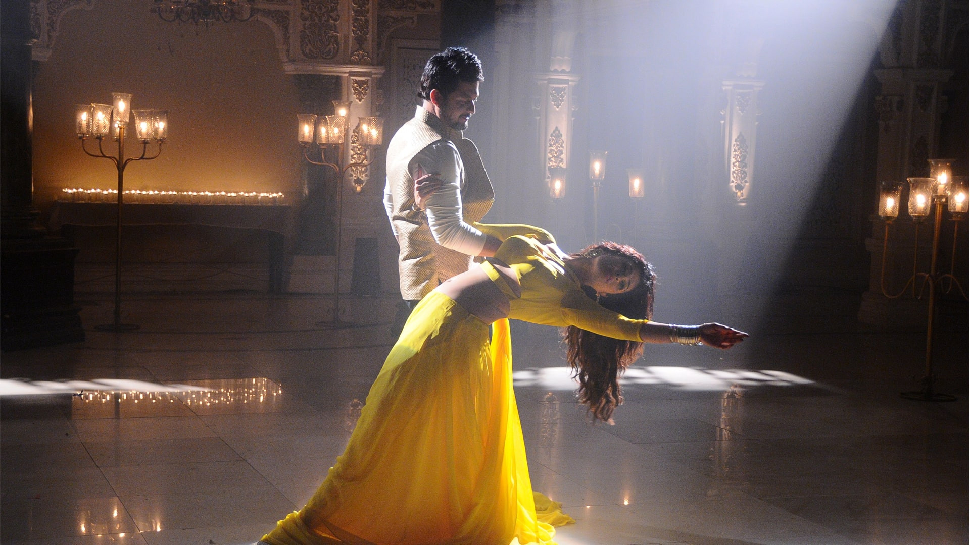 Backdrop for Laal Ishq