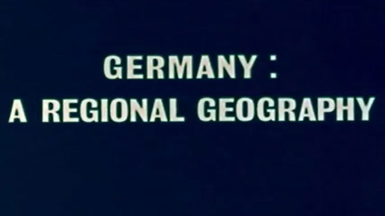 Backdrop for Germany: A Regional Geography