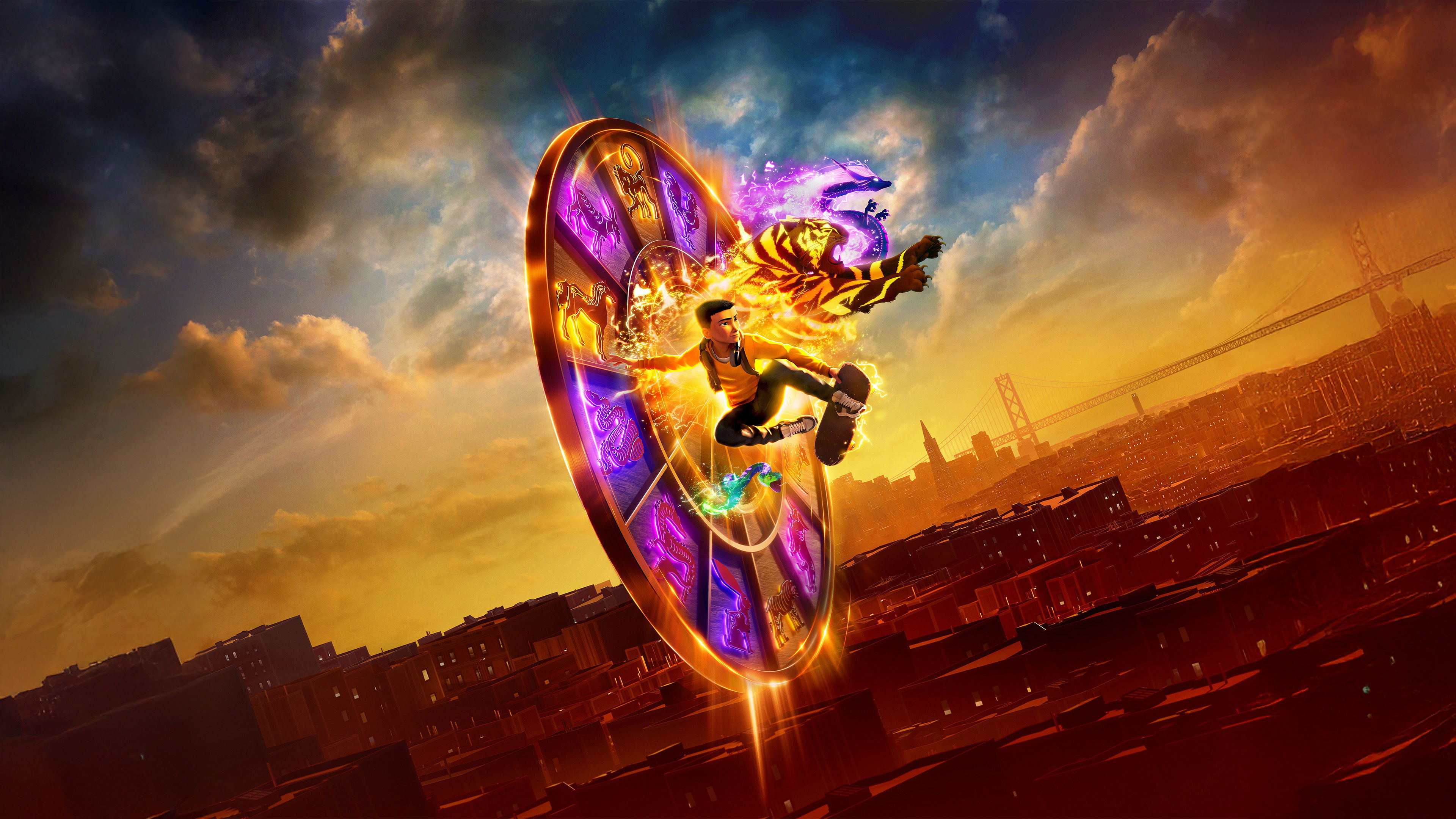 Backdrop for The Tiger's Apprentice